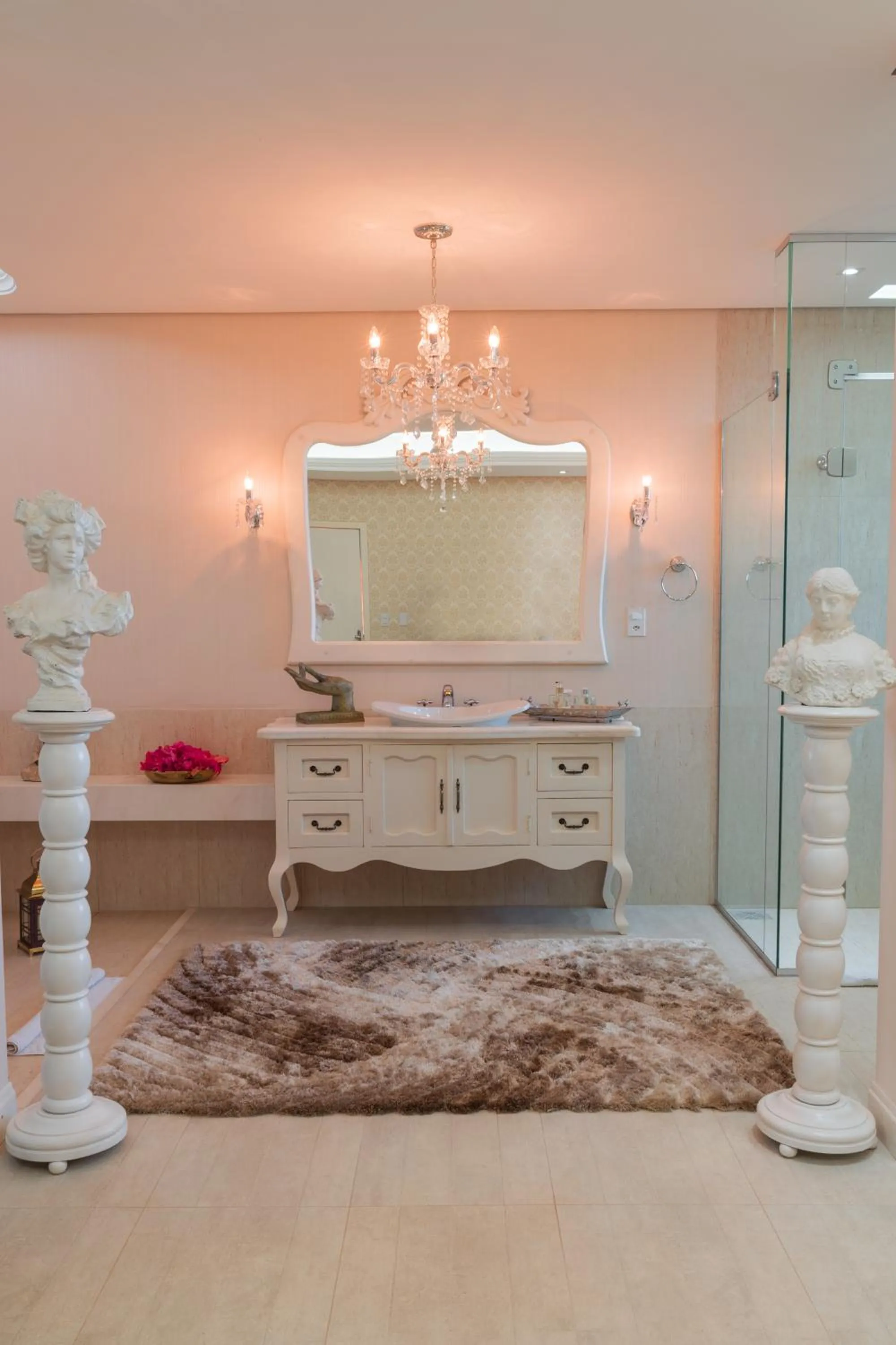 Bathroom in BellaMinas Pousada