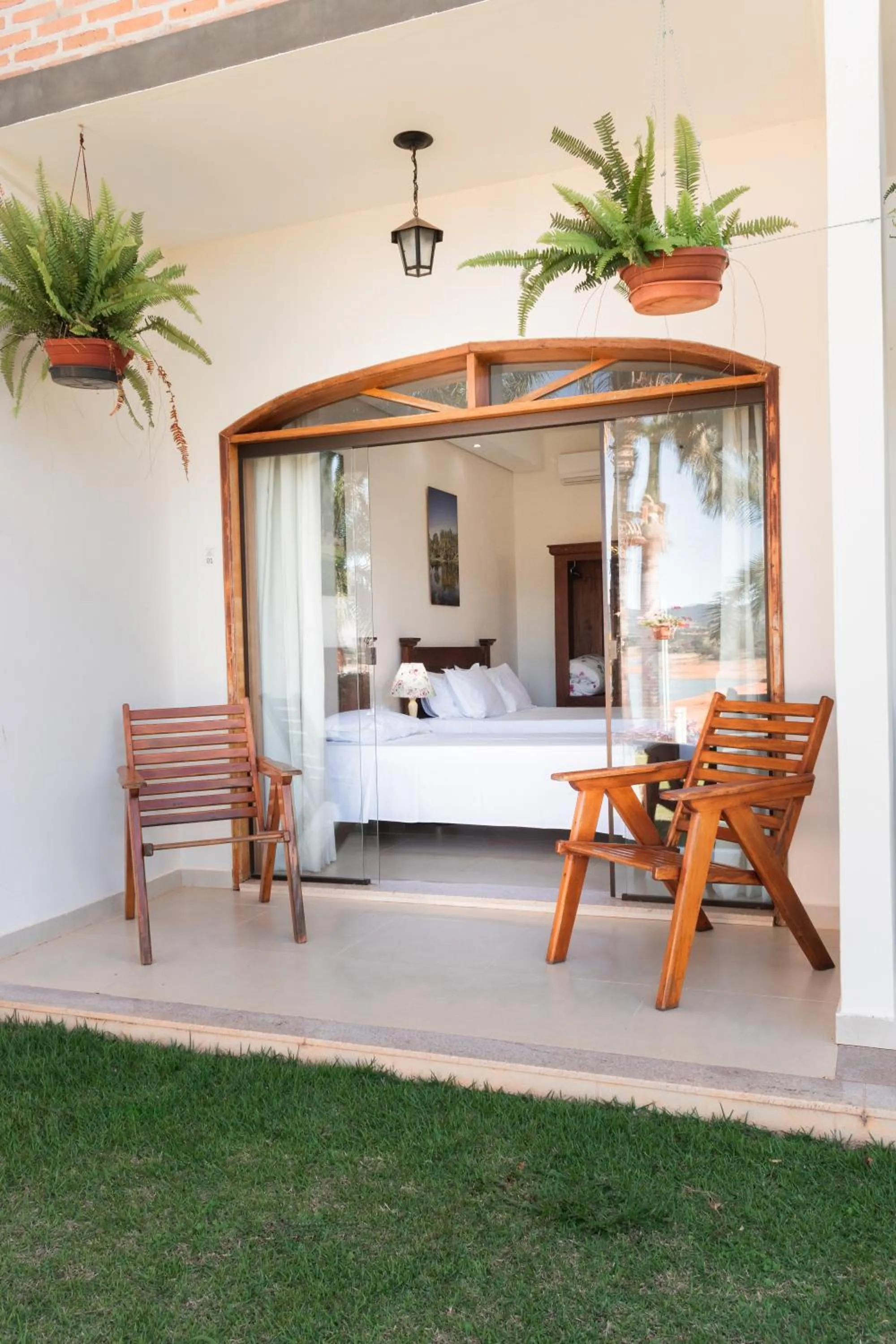 Patio in BellaMinas Pousada