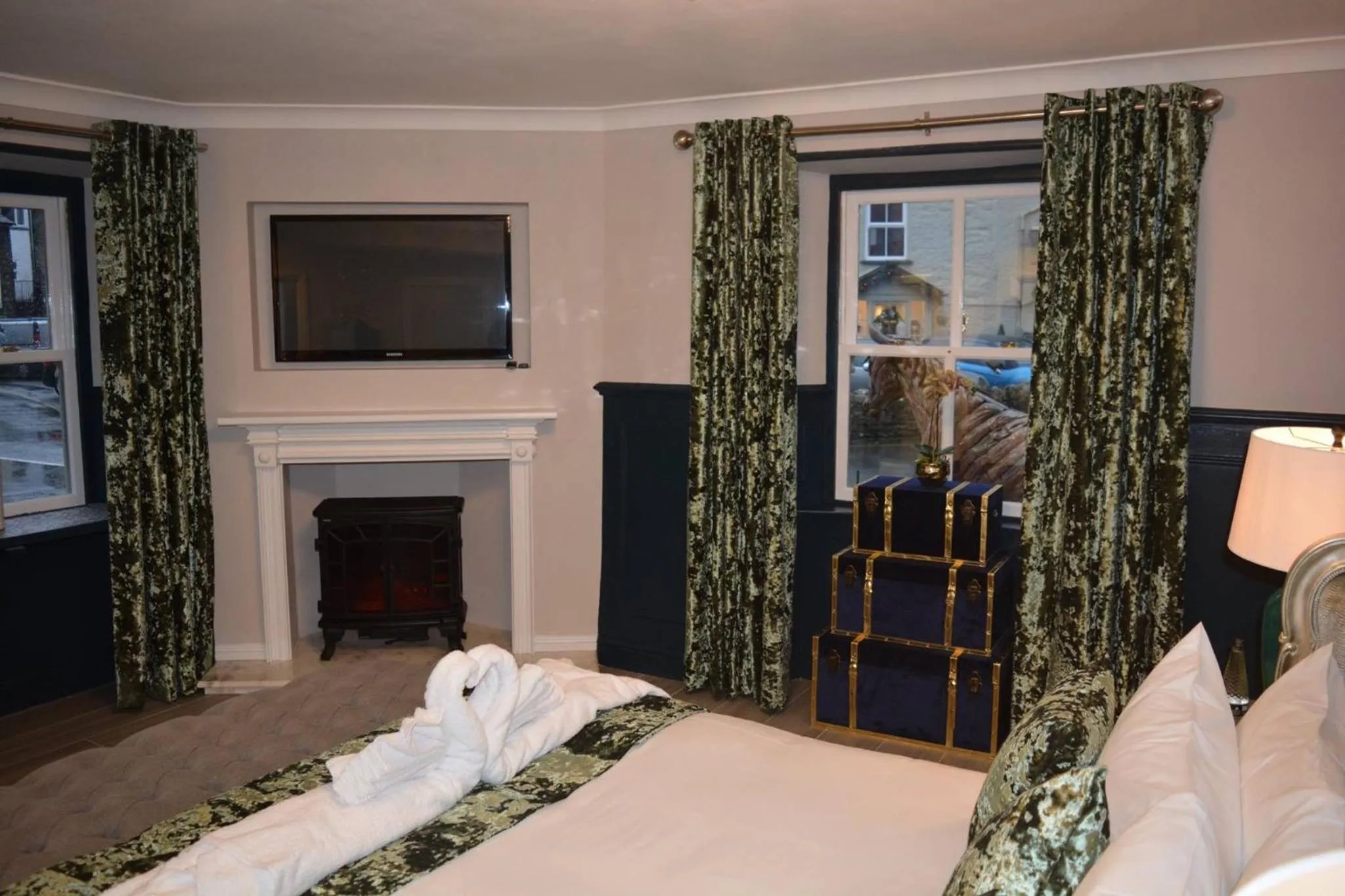 Bed in The Little Inn at Grasmere