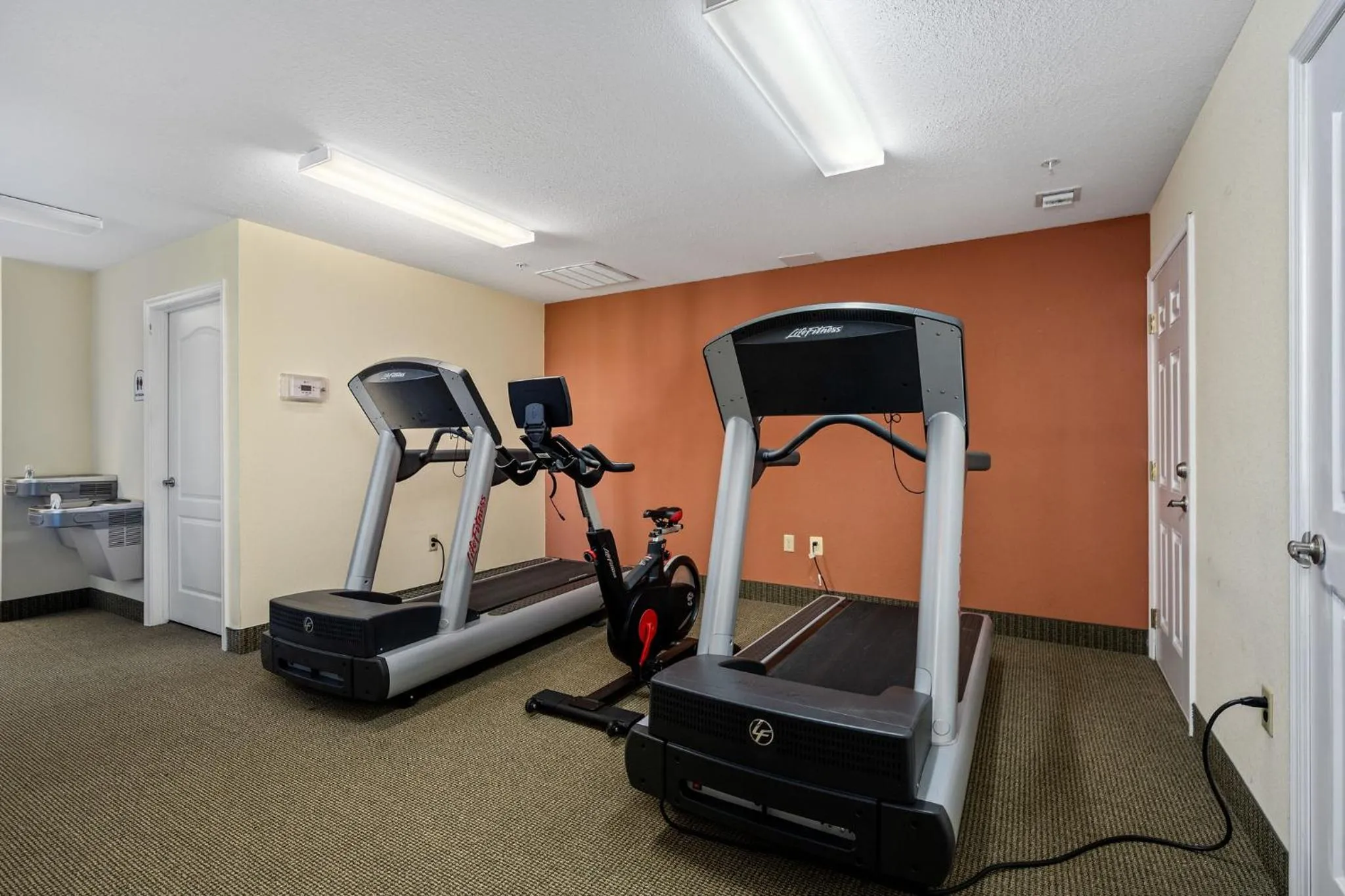 Fitness centre/facilities in Affordable Suites of America Stafford Quantico