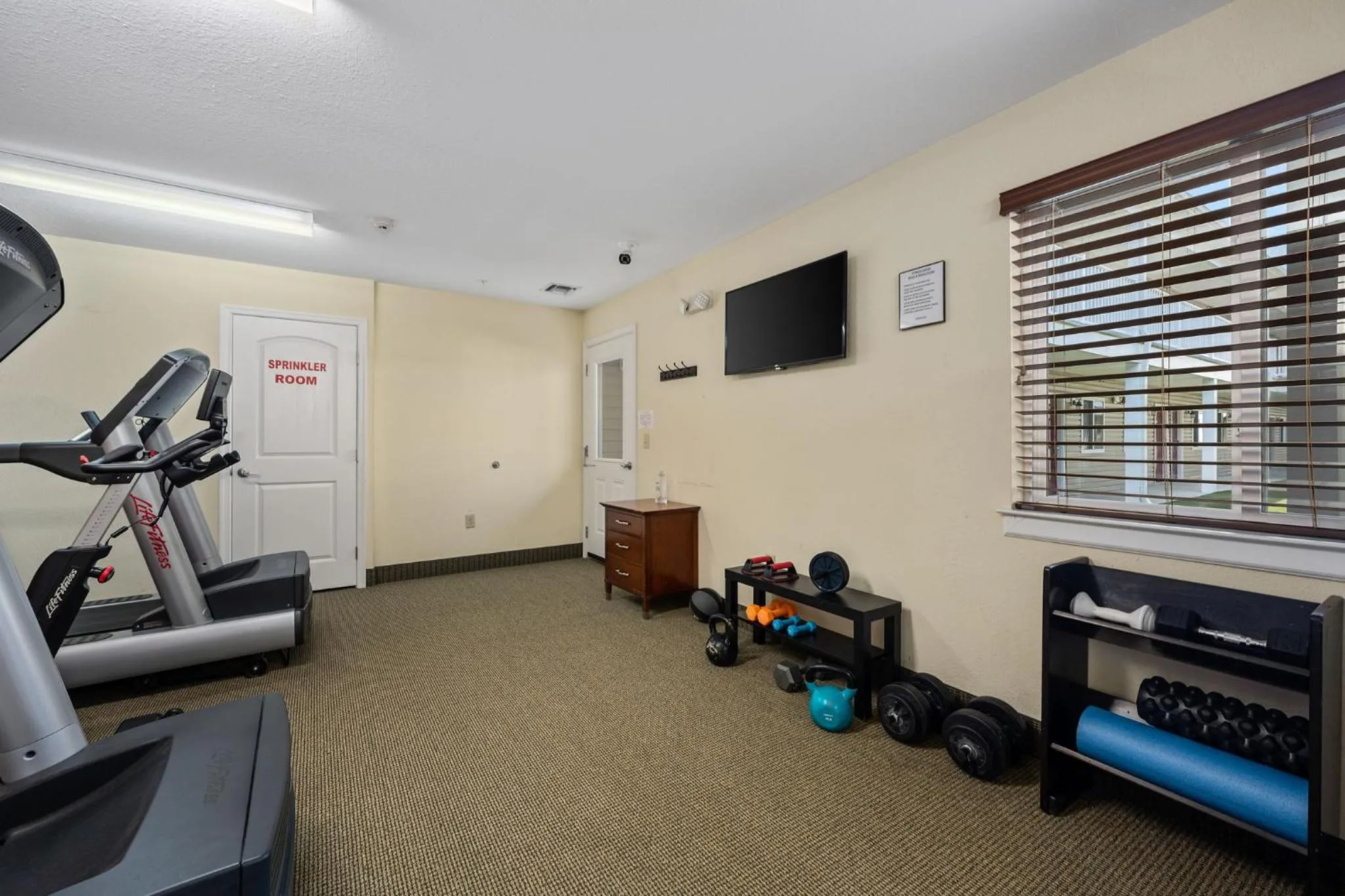 Fitness centre/facilities in Affordable Suites of America Stafford Quantico