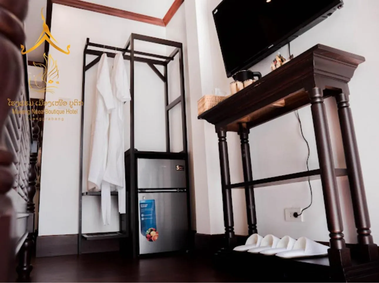 TV and multimedia, Bed in Mueang Nuea Boutique Hotel