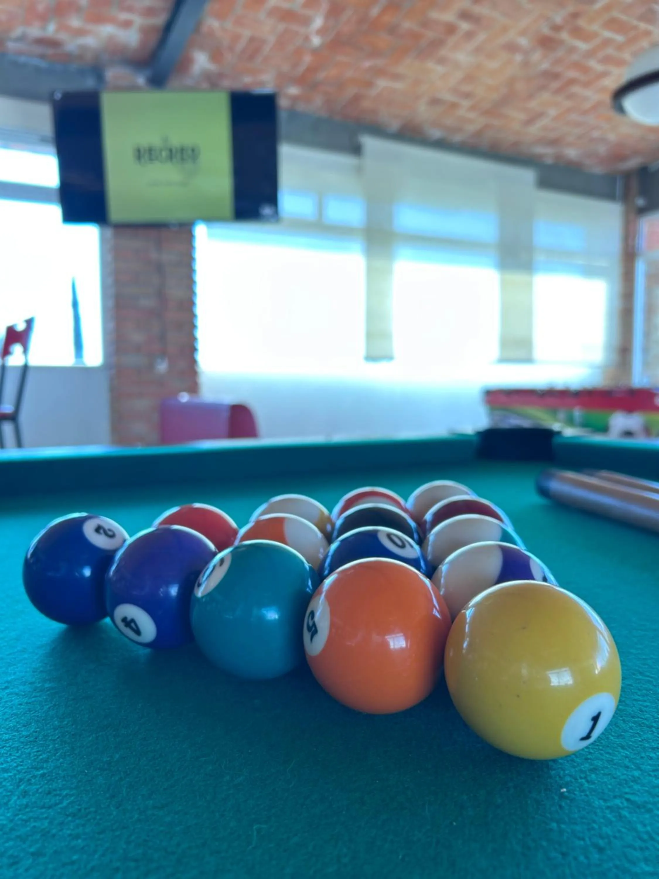 Billiard in Hotel Santa Barbara