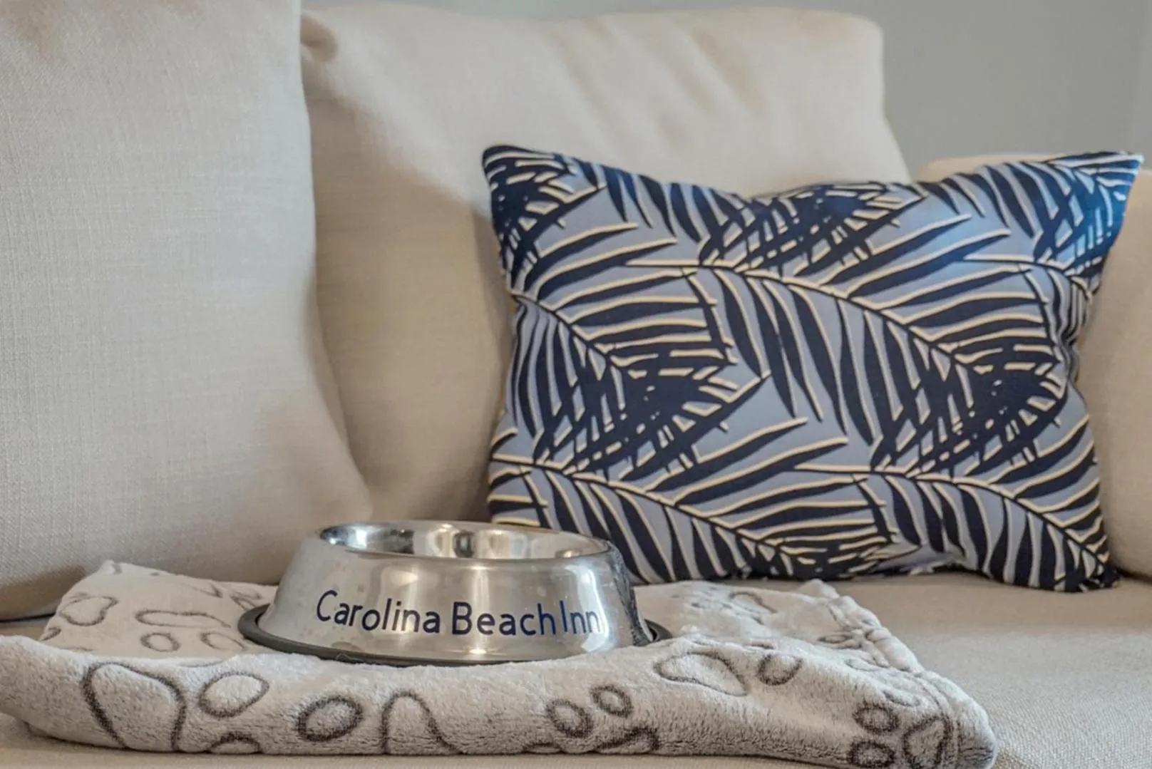 Bed in Carolina Beach Inn