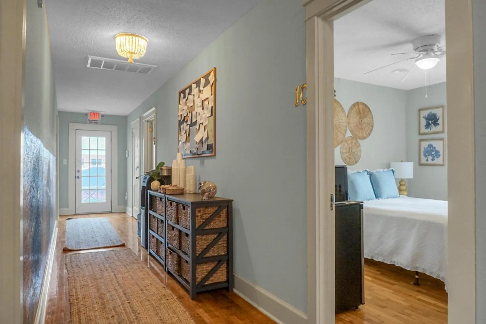 Bed in Carolina Beach Inn