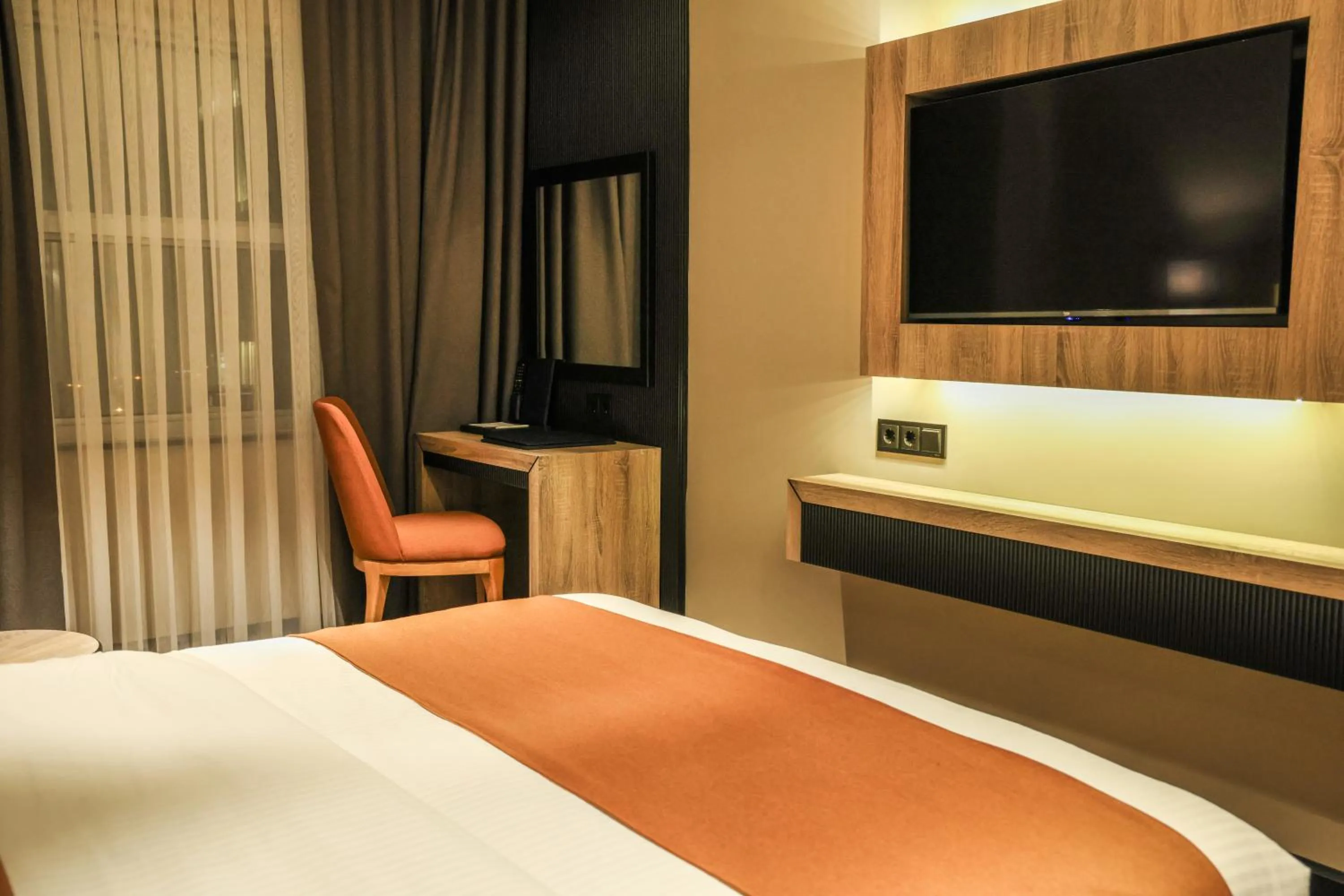 Bed in Continent Hotel Kahramanmaraş