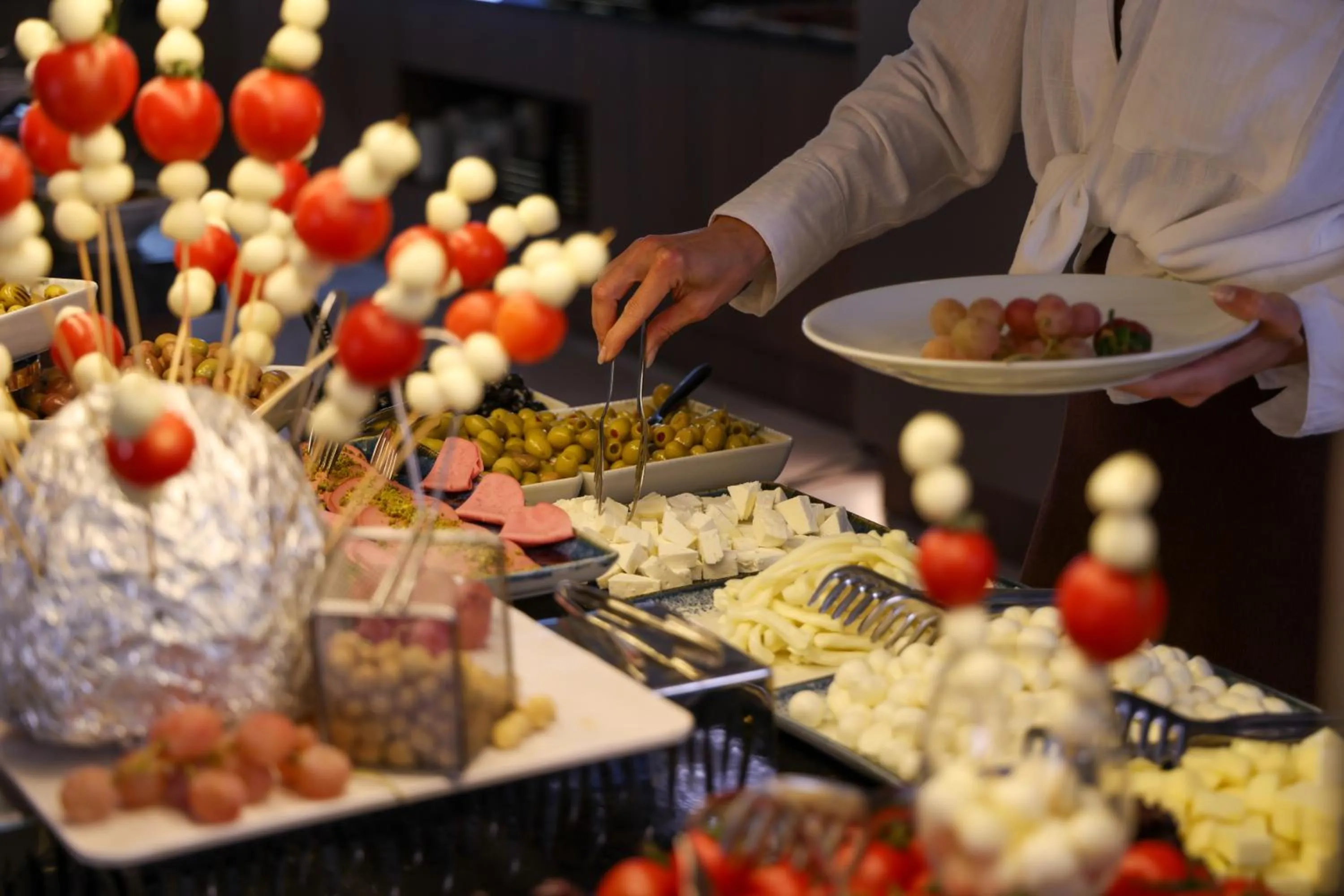 Buffet breakfast in Continent Hotel Kahramanmaraş