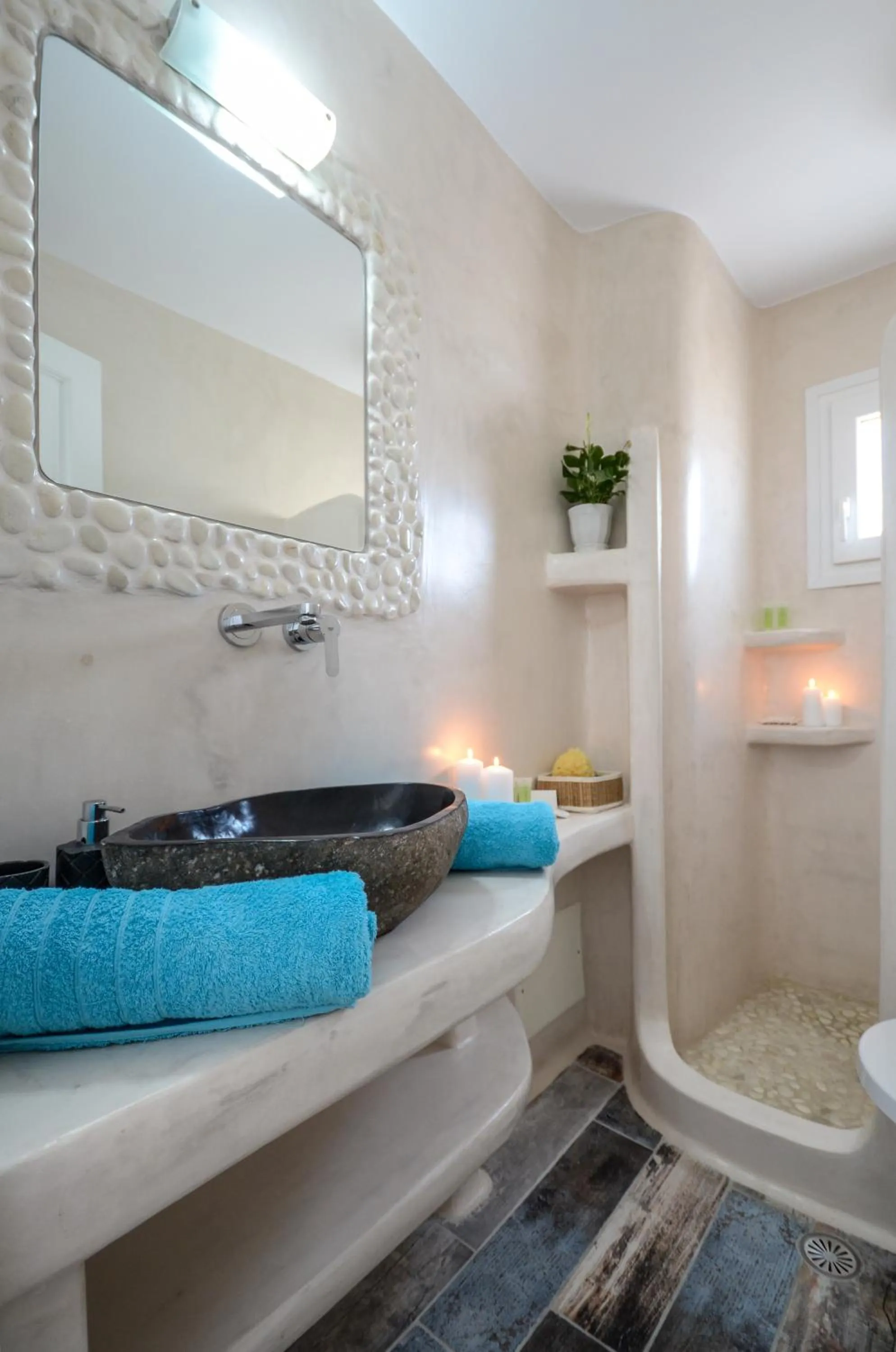 Bathroom in Naxos Dream Oniro Studios - Adults Only