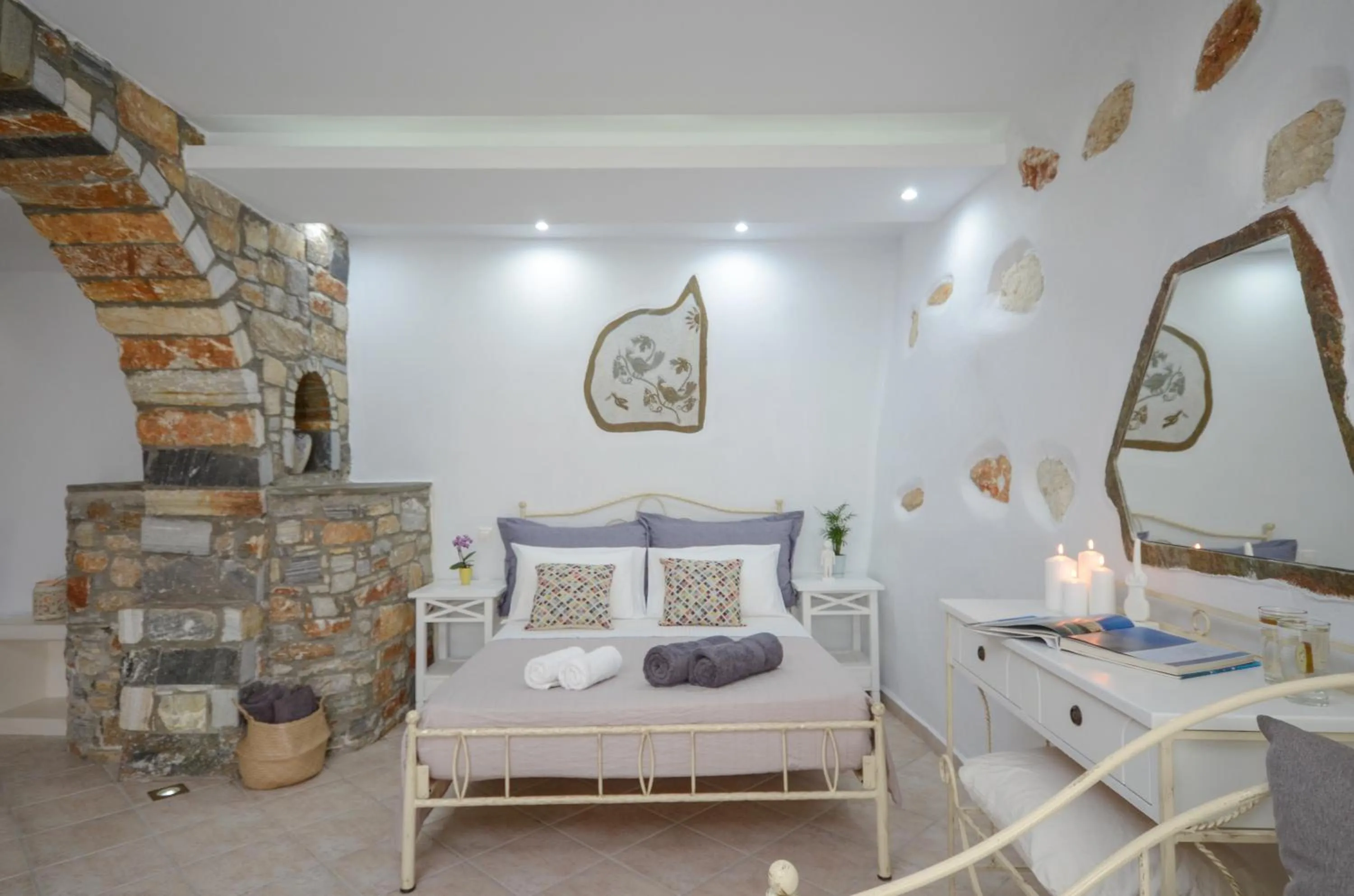 Bed in Naxos Dream Oniro Studios - Adults Only