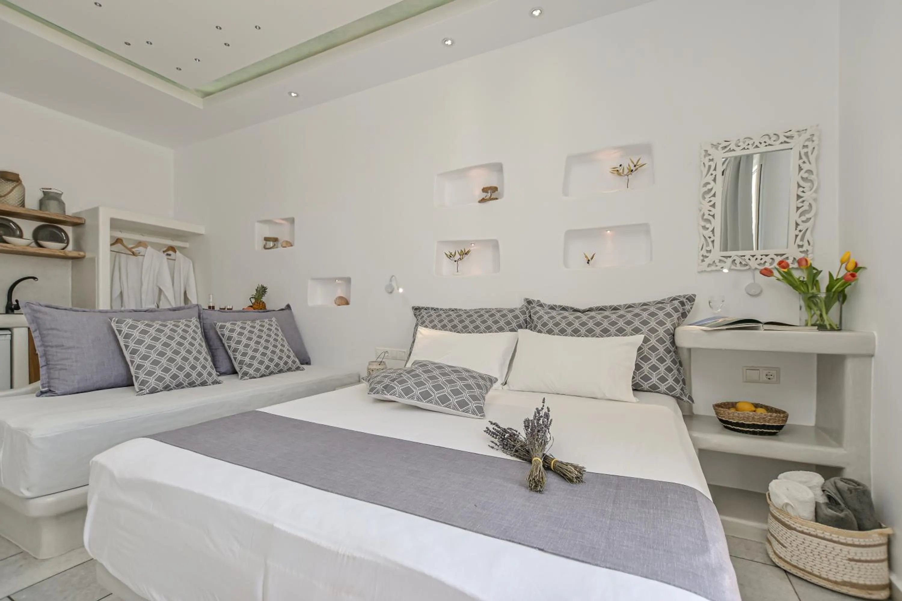 Bed in Naxos Dream Oniro Studios - Adults Only