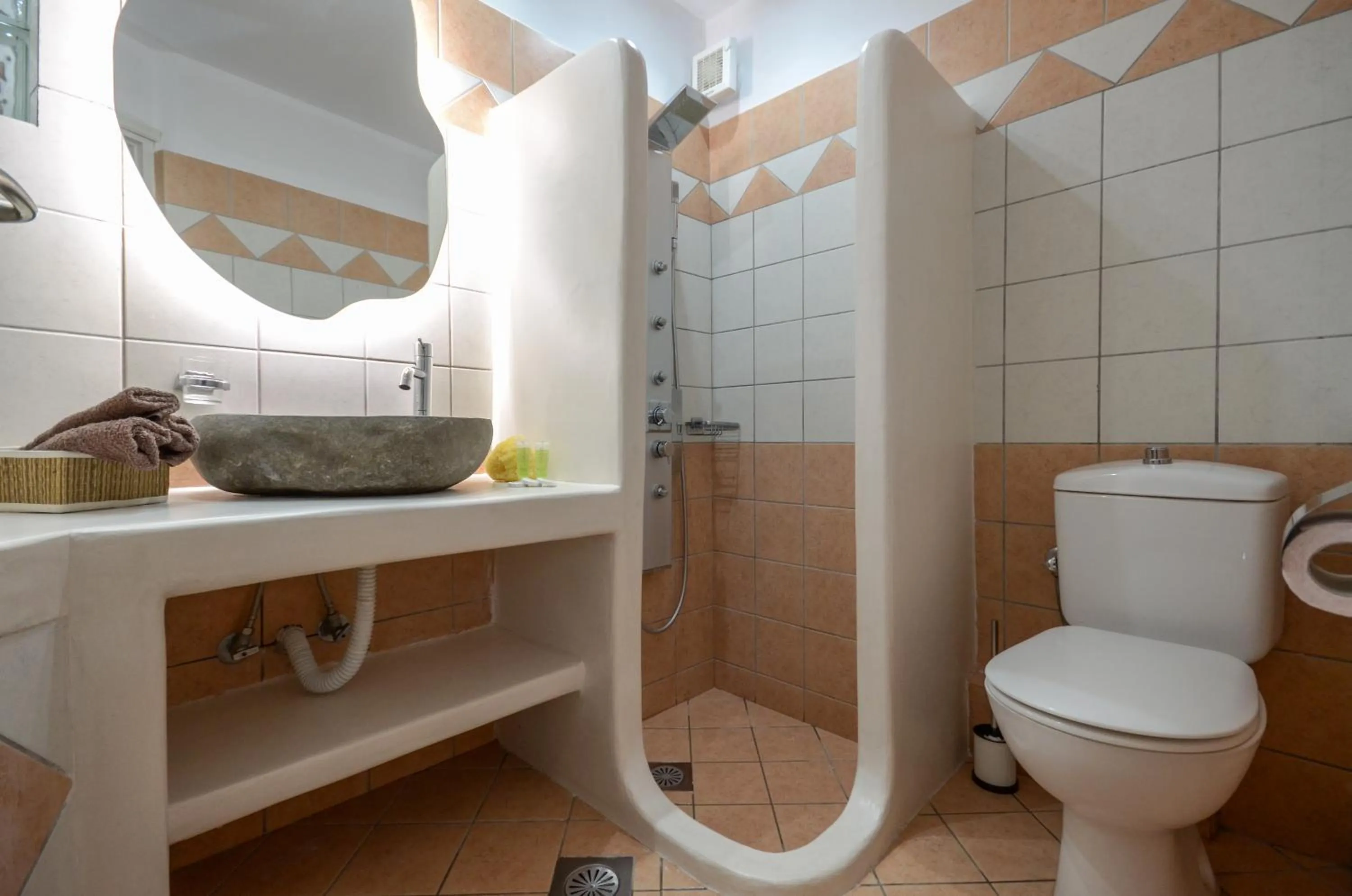 Bathroom in Naxos Dream Oniro Studios - Adults Only