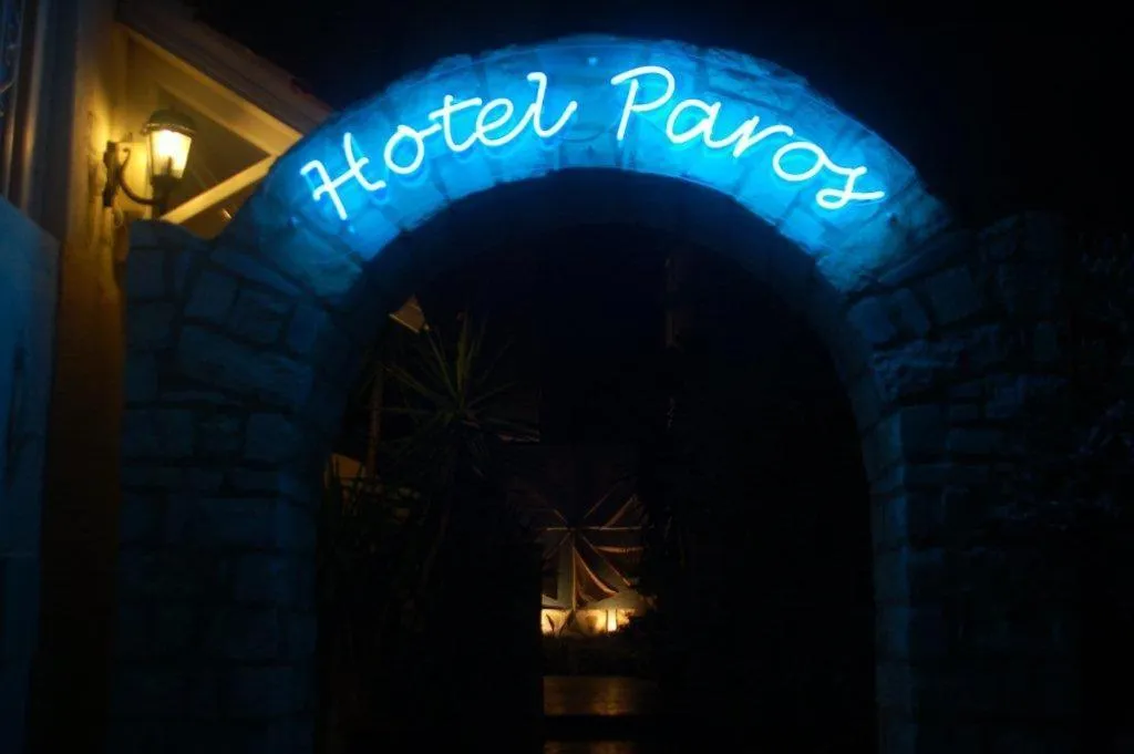 Property logo or sign in Hotel Paros