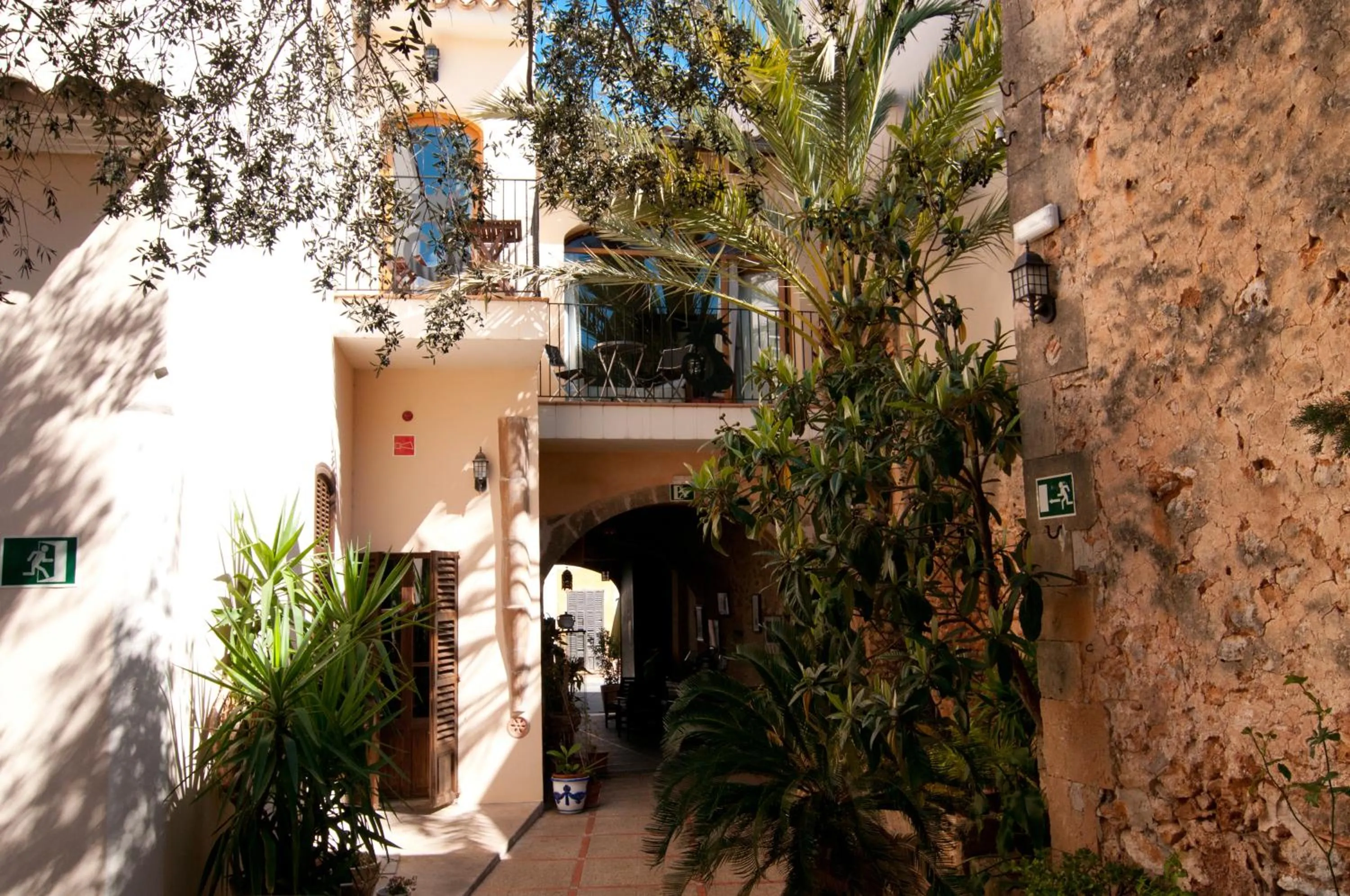 Garden in Hotel Segles - Turismo de Interior