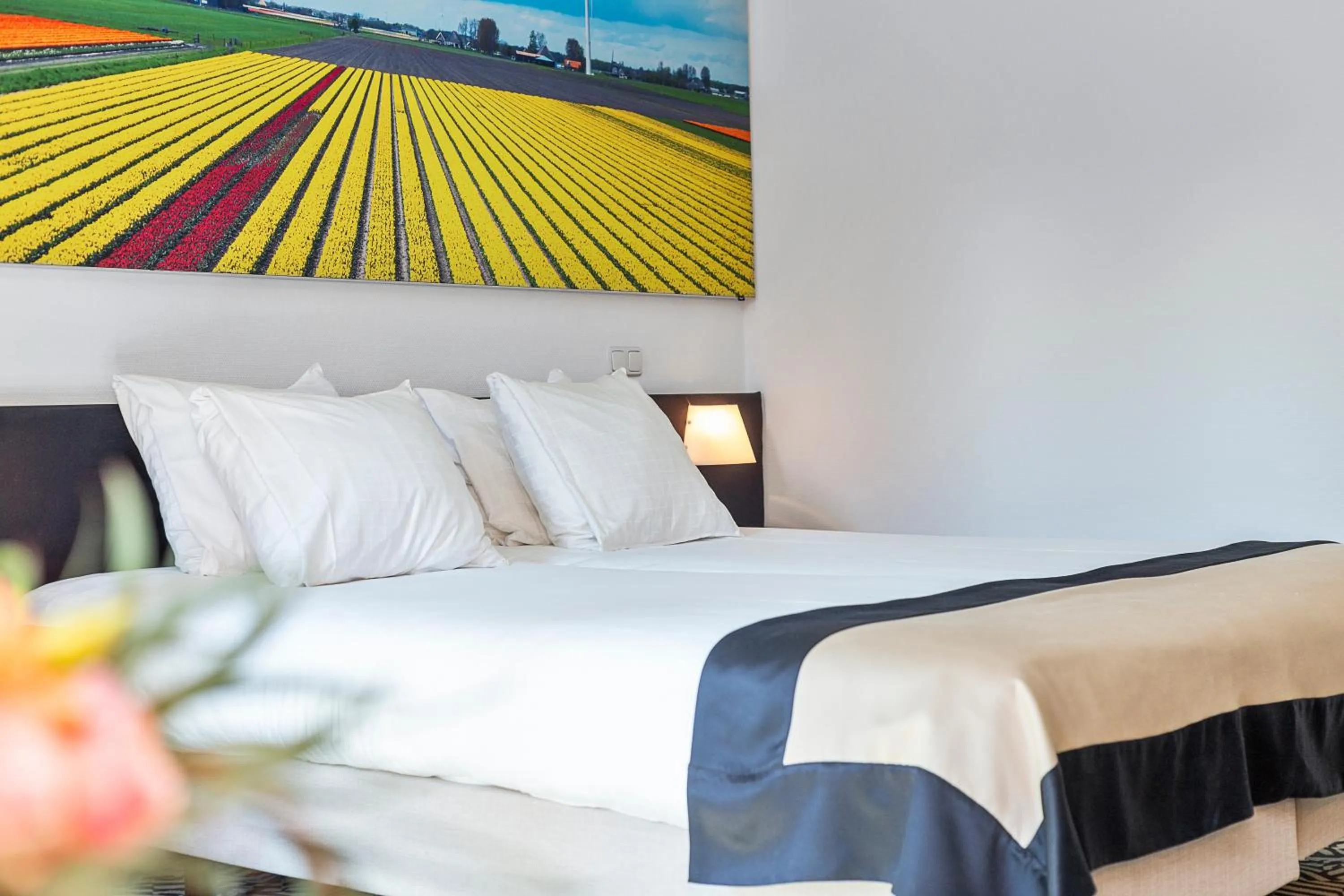 Bedroom, Bed in Hotel De Schout