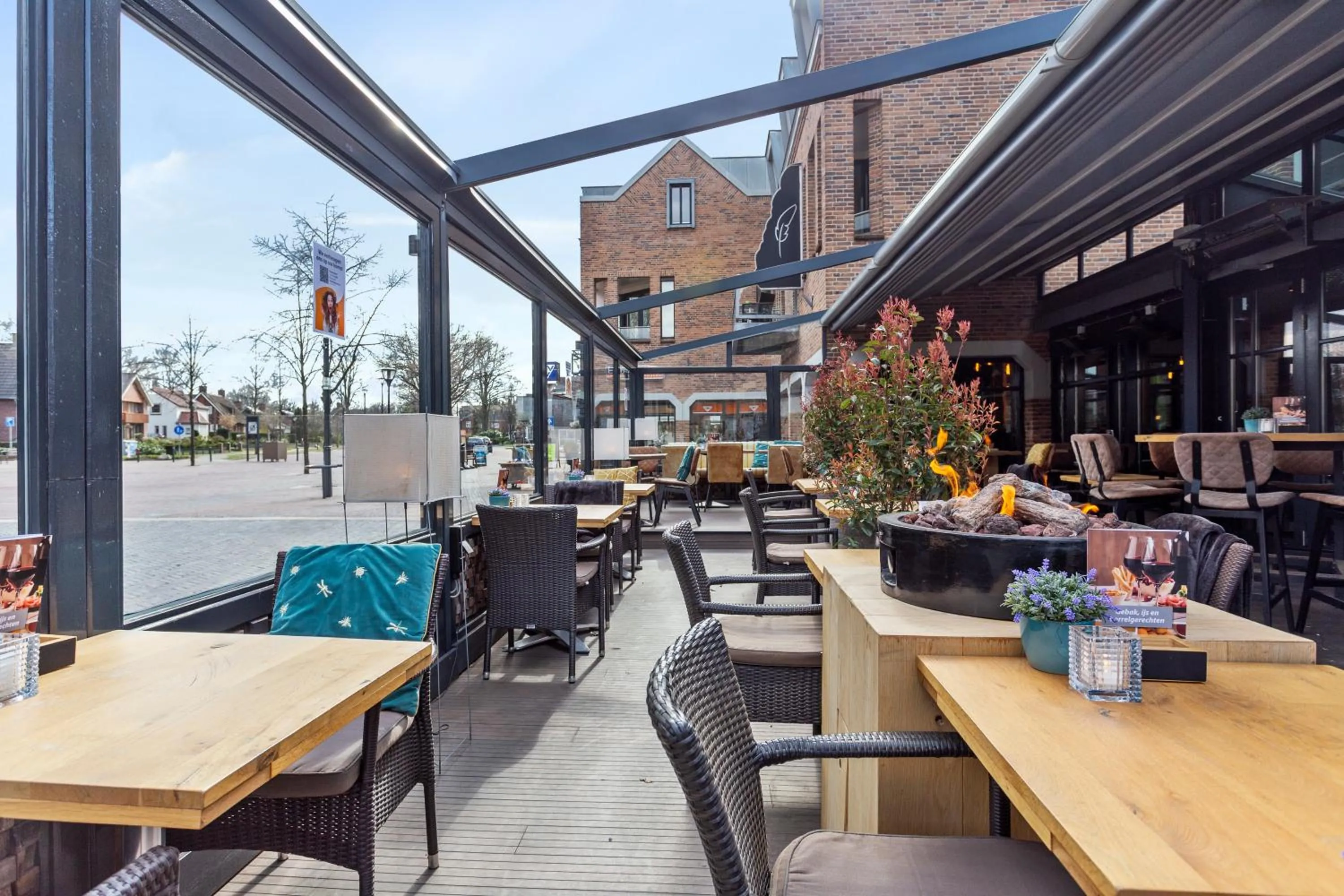 Balcony/Terrace in Hotel De Schout