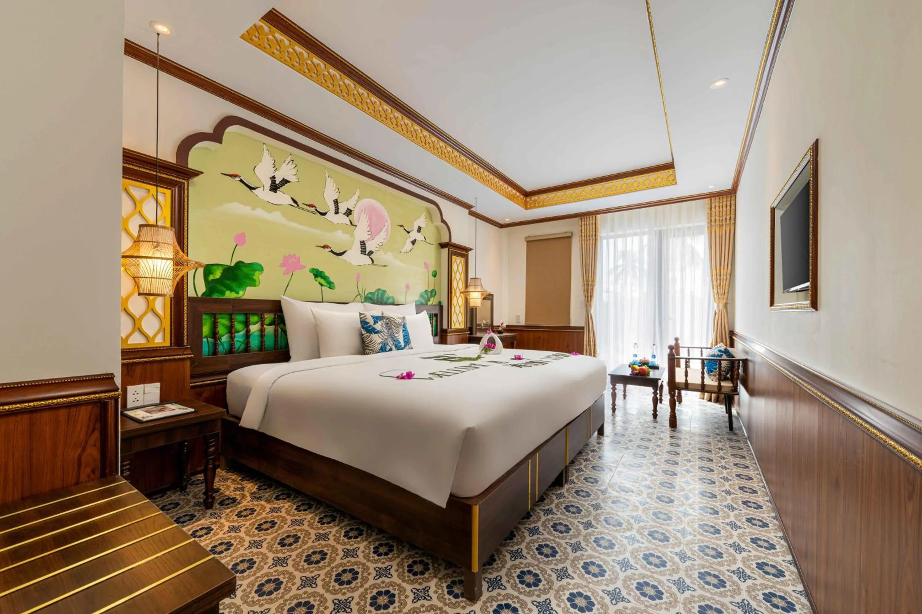 Bedroom, Bed in Soleil by Soluna - A Charming Touch of Hoi An Heritage - formerly Hoi An Babylon Luxury Hotel