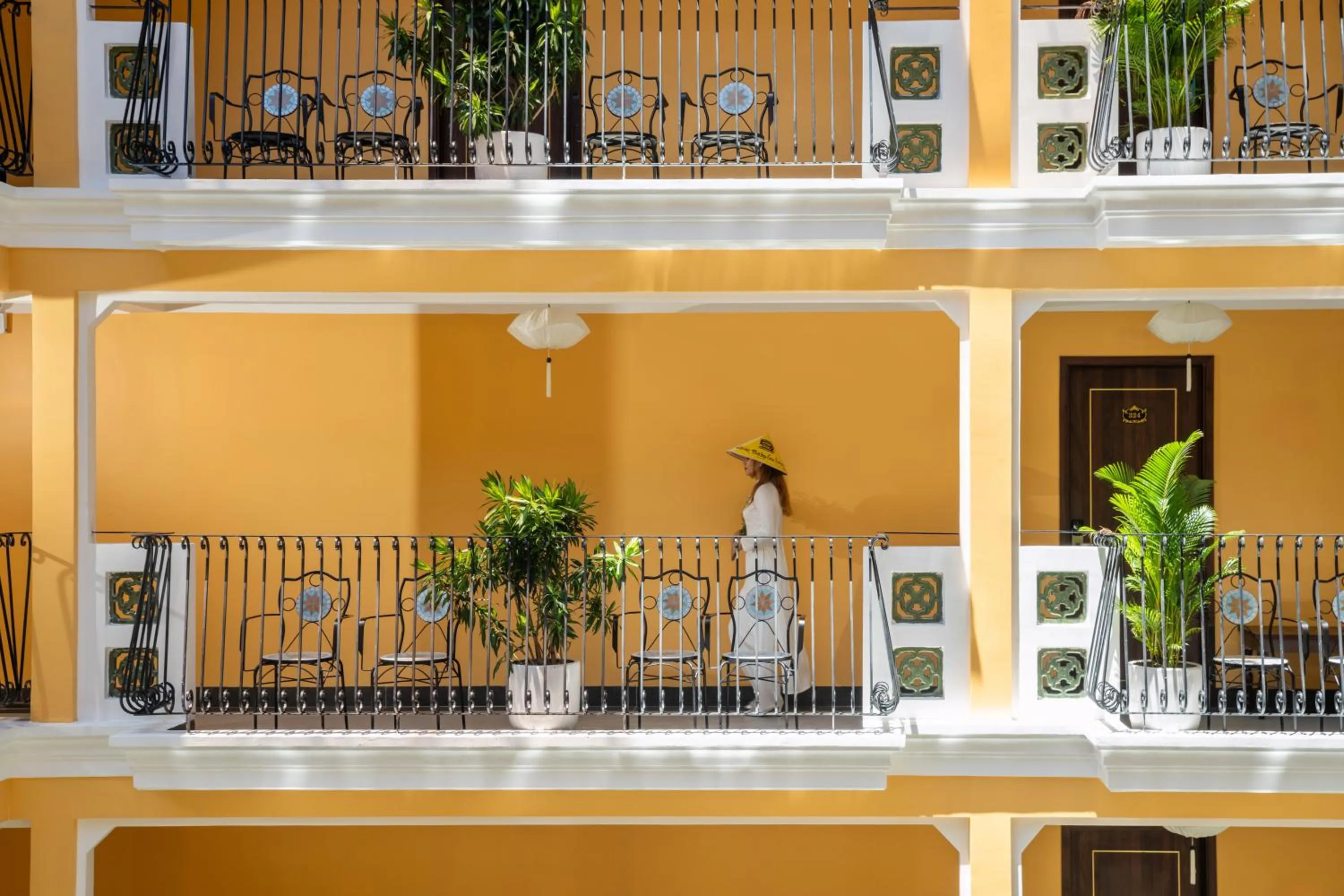 Balcony/Terrace in Soleil by Soluna - A Charming Touch of Hoi An Heritage - formerly Hoi An Babylon Luxury Hotel