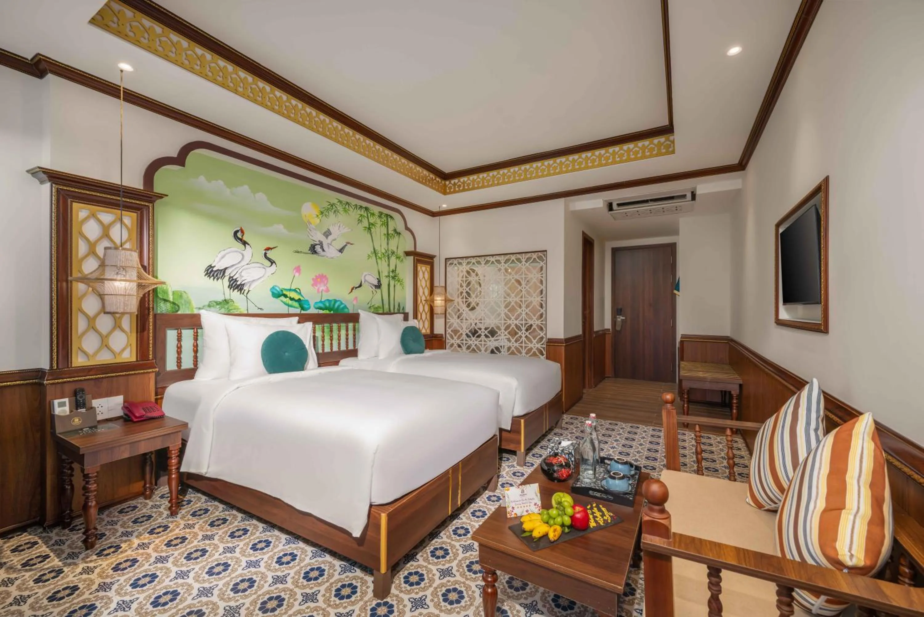 Photo of the whole room, Bed in Soleil by Soluna - A Charming Touch of Hoi An Heritage - formerly Hoi An Babylon Luxury Hotel