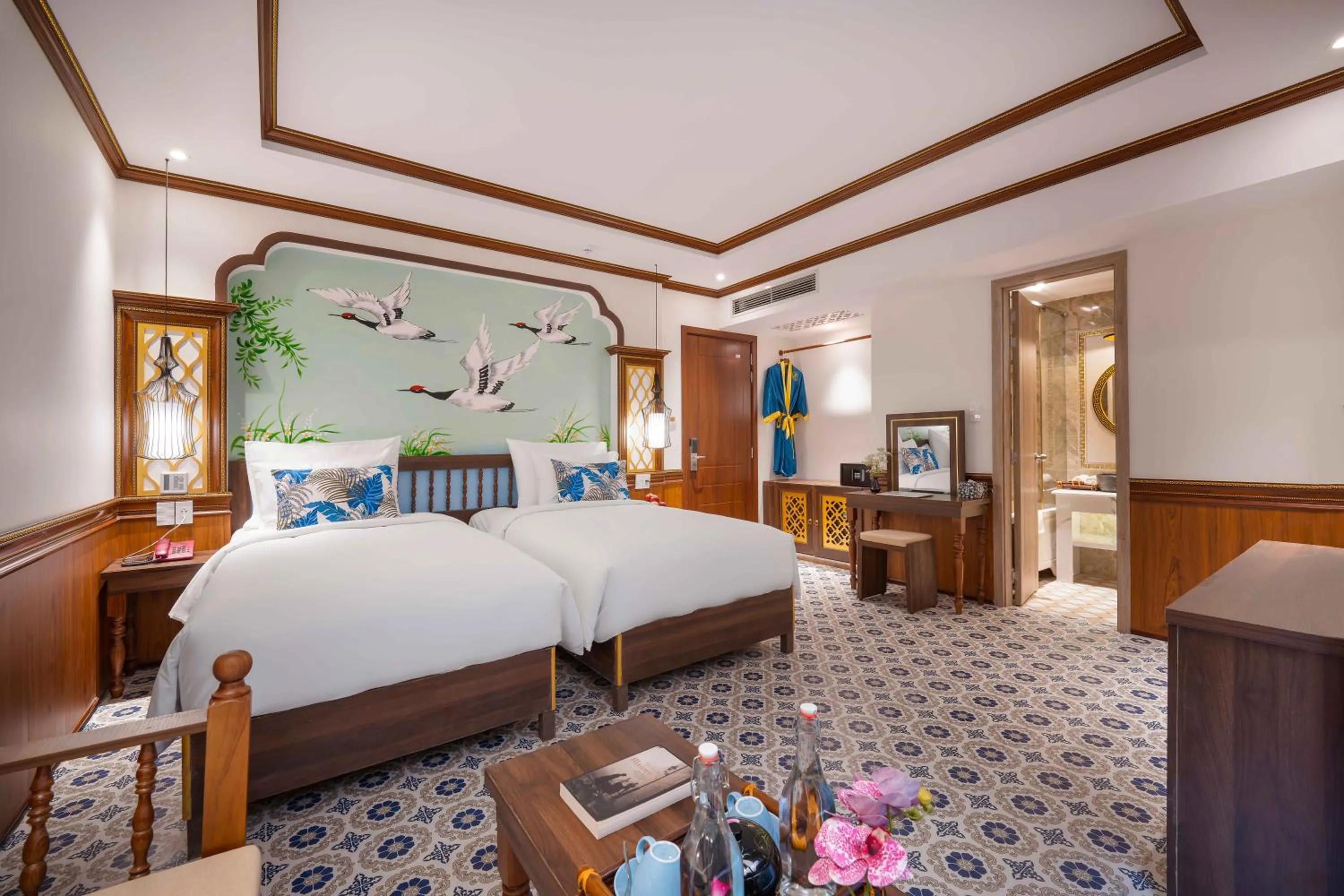 Photo of the whole room, Bed in Soleil by Soluna - A Charming Touch of Hoi An Heritage - formerly Hoi An Babylon Luxury Hotel