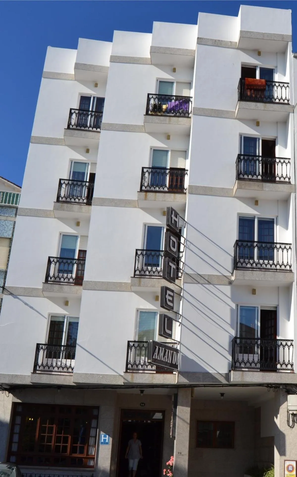 Facade/entrance in Hotel Amandi