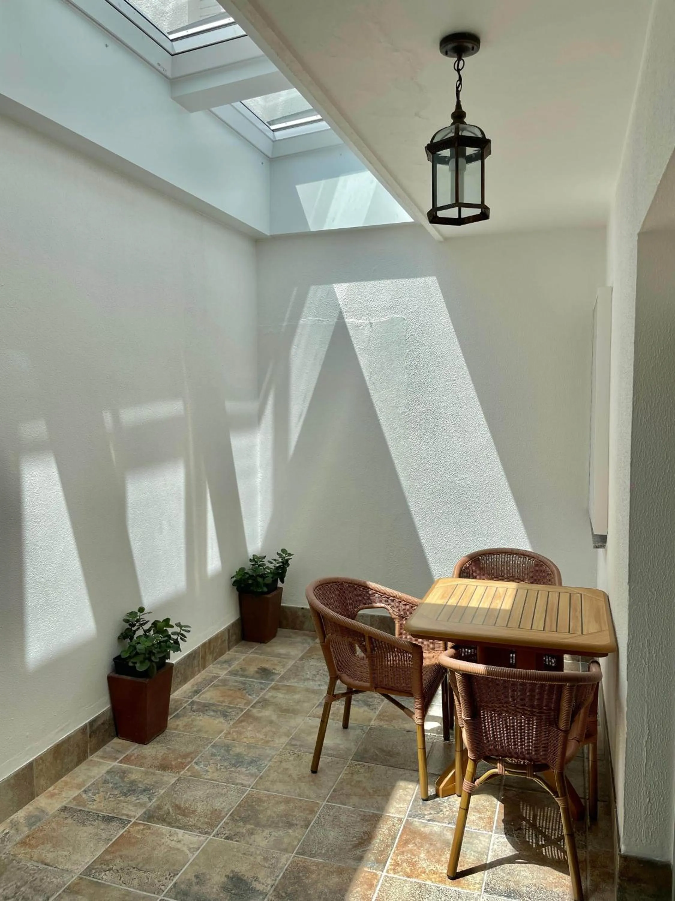 Seating area in Hotel Amandi