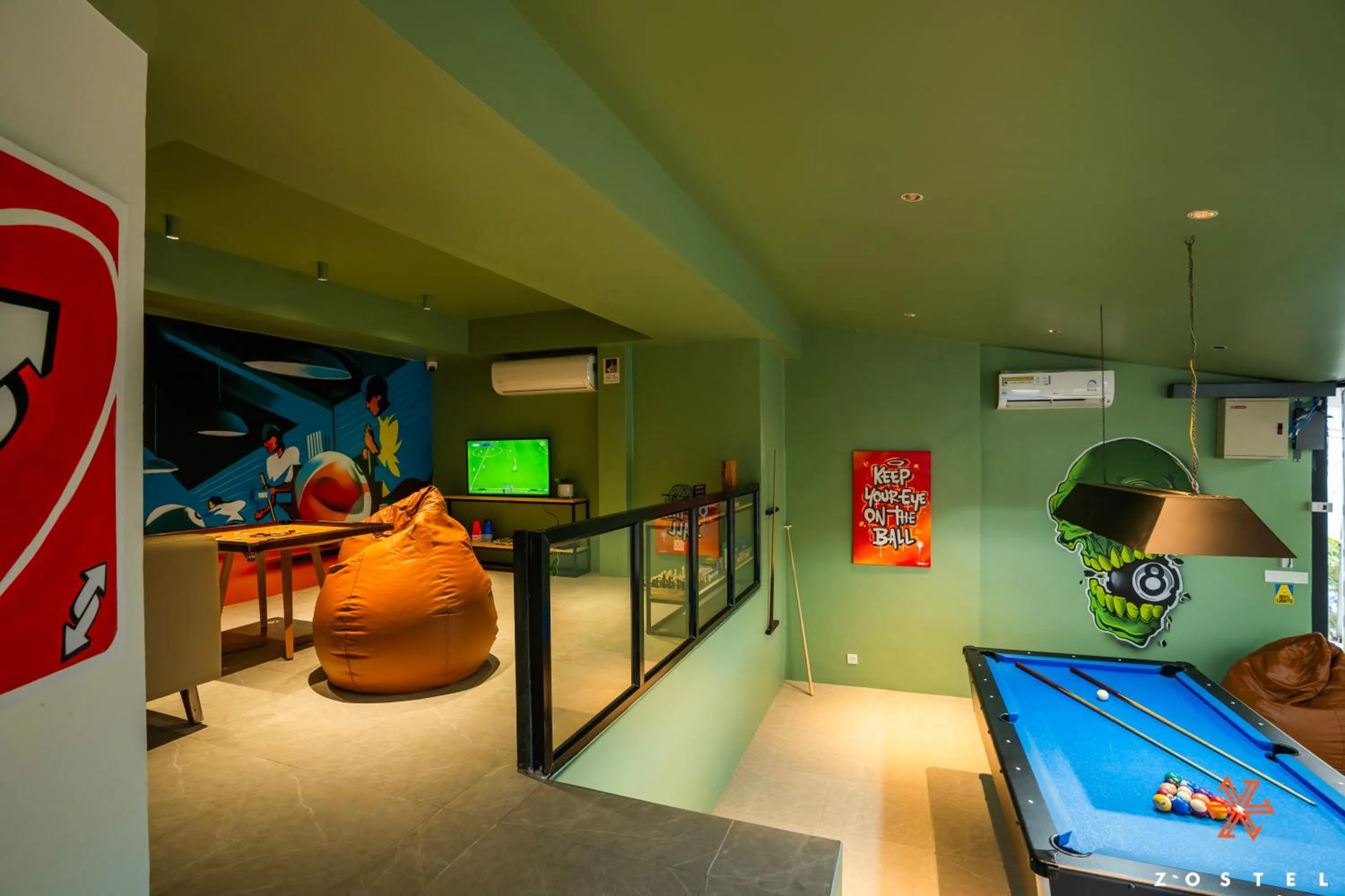 Game Room in Zostel Phuket