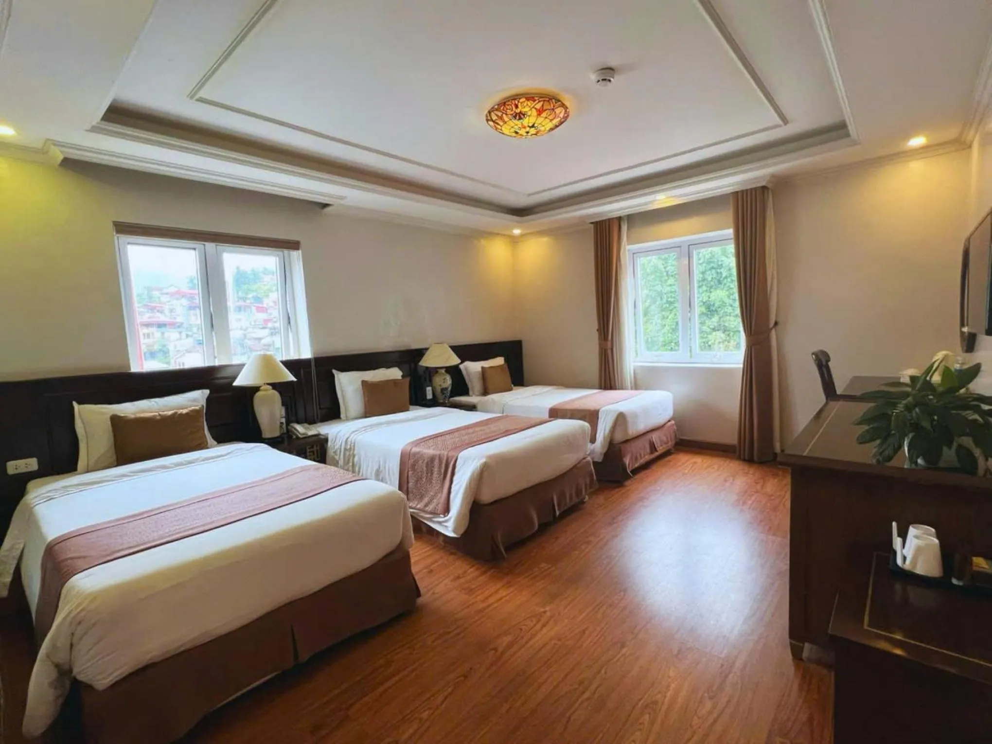 Photo of the whole room, Bed in Adam Hotel Sa Pa
