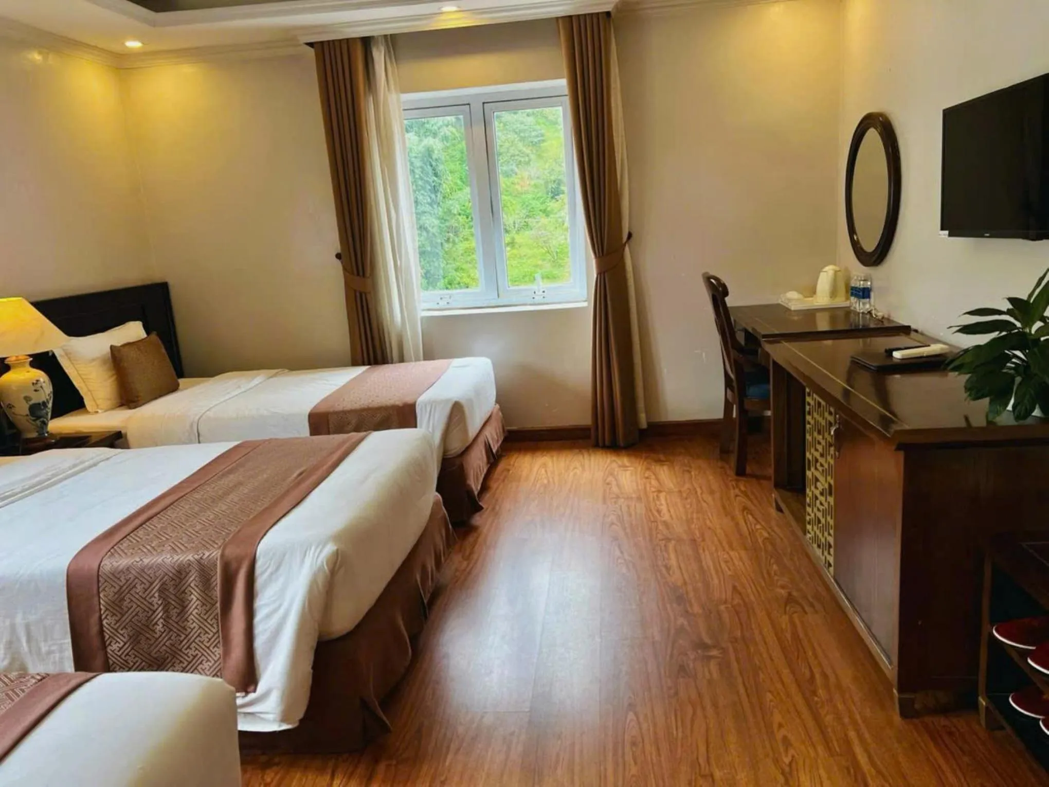 Photo of the whole room, Bed in Adam Hotel Sa Pa