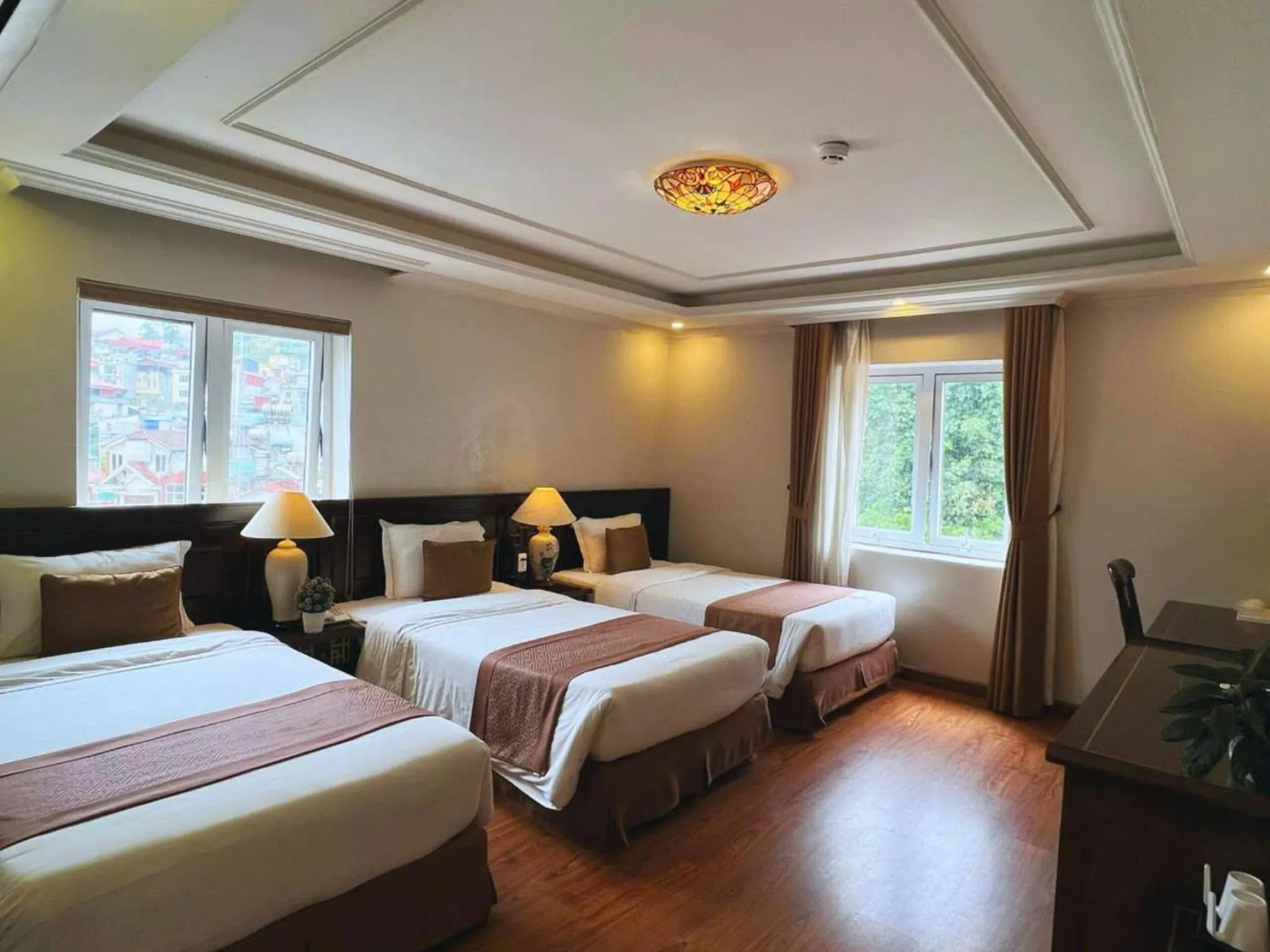 Photo of the whole room, Bed in Adam Hotel Sa Pa