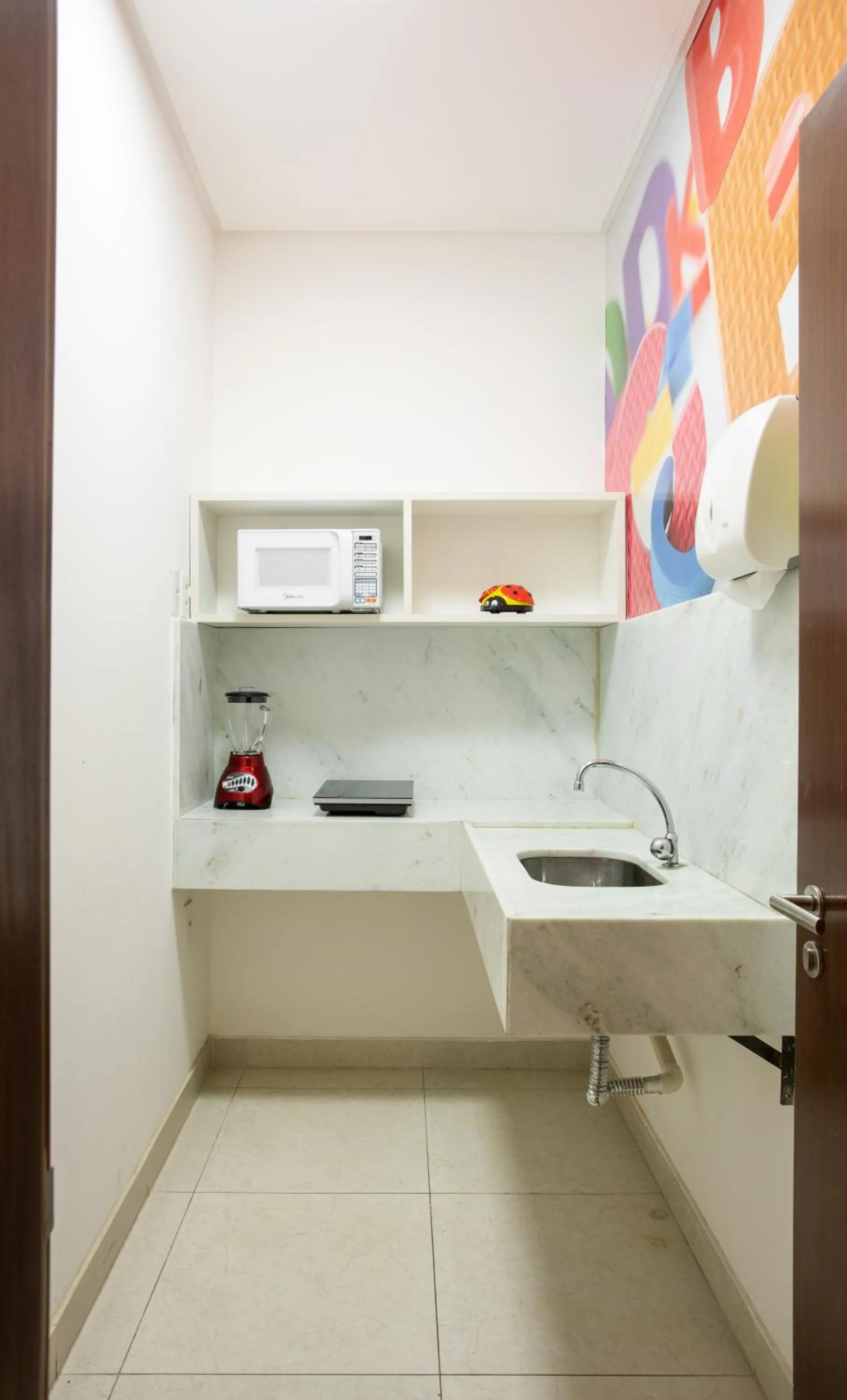 Kitchen or kitchenette in Nord Luxxor Sapucaia