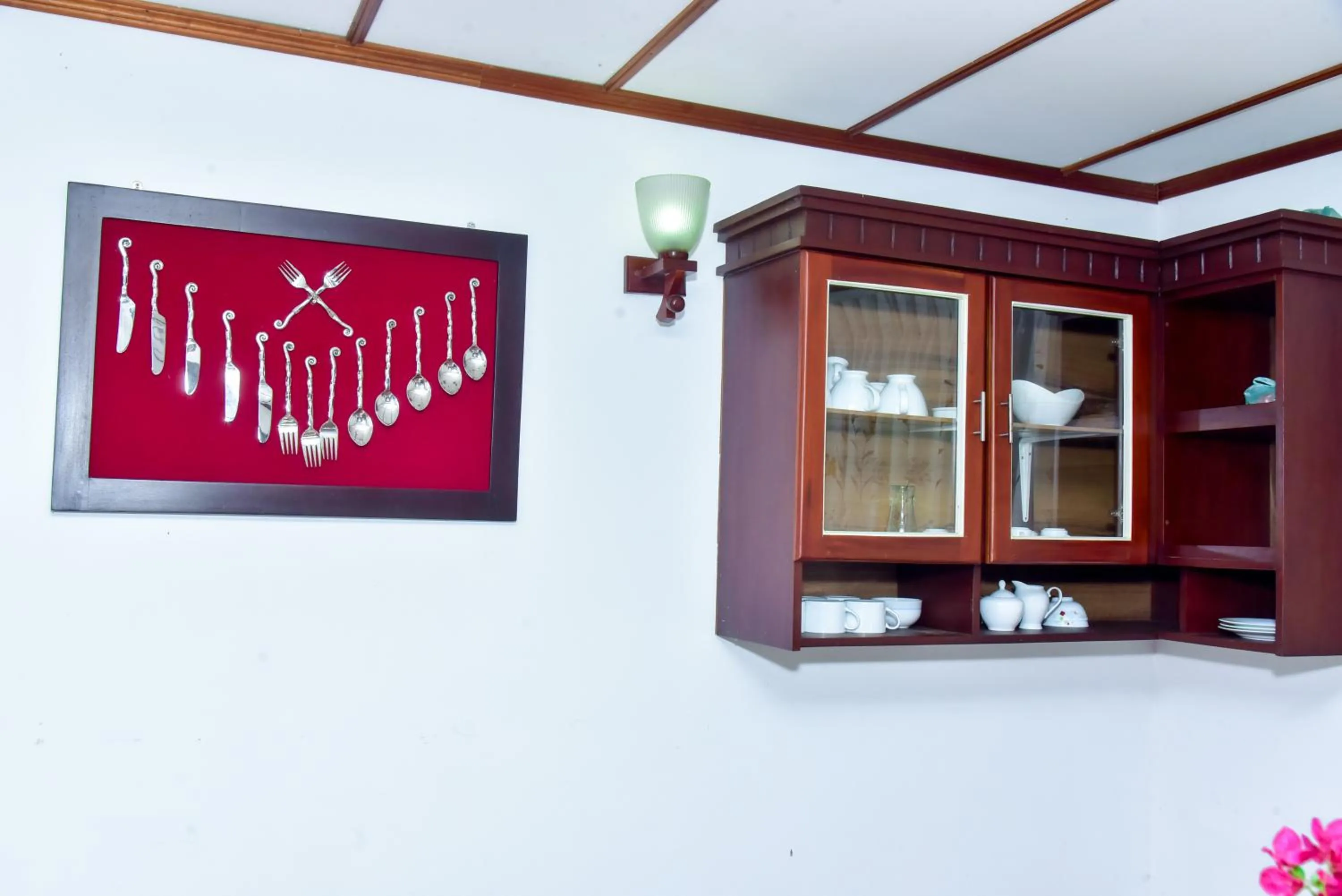 Decorative detail in Villa Thotiya