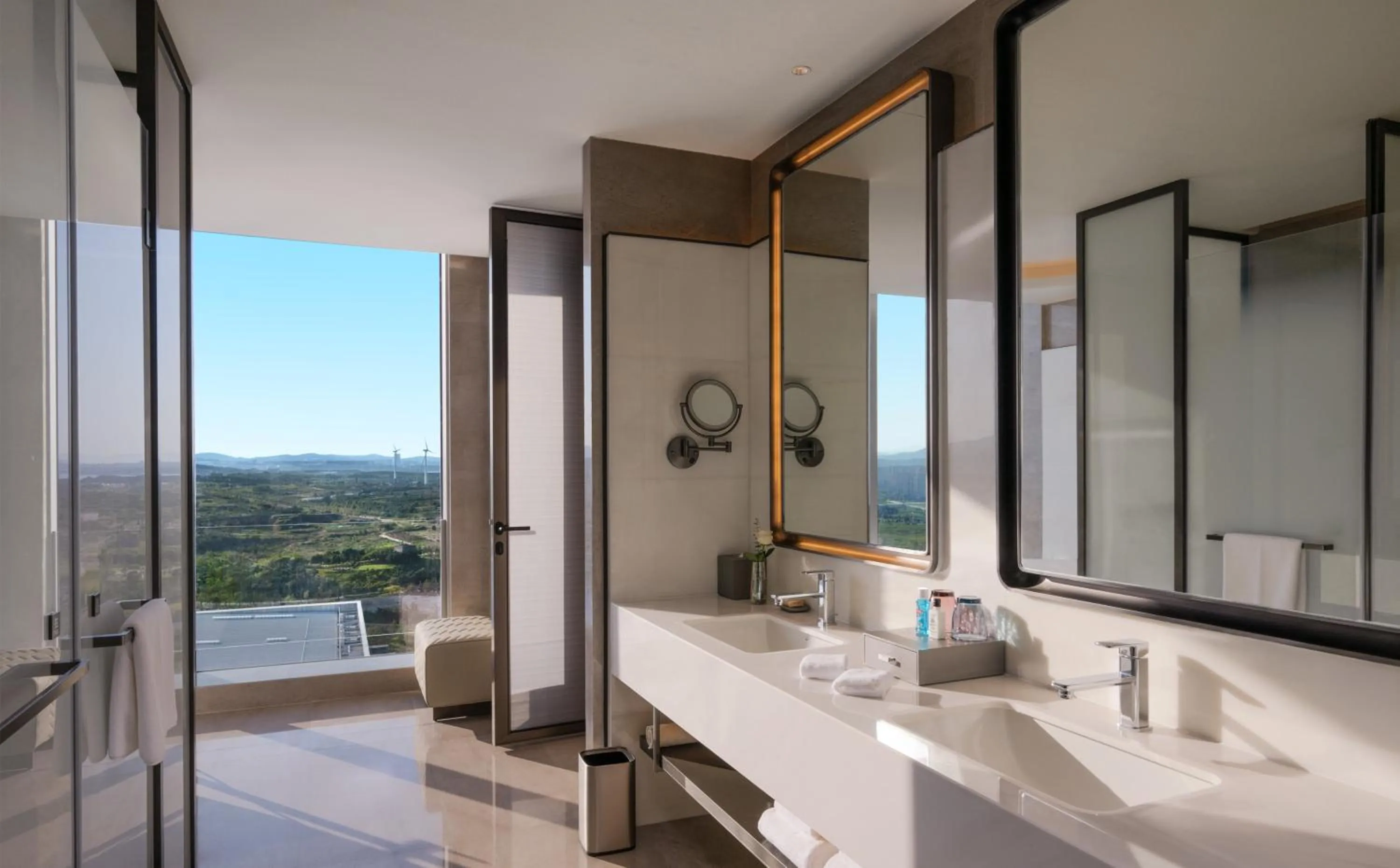 Photo of the whole room in Crowne Plaza Weihai Binhai by IHG