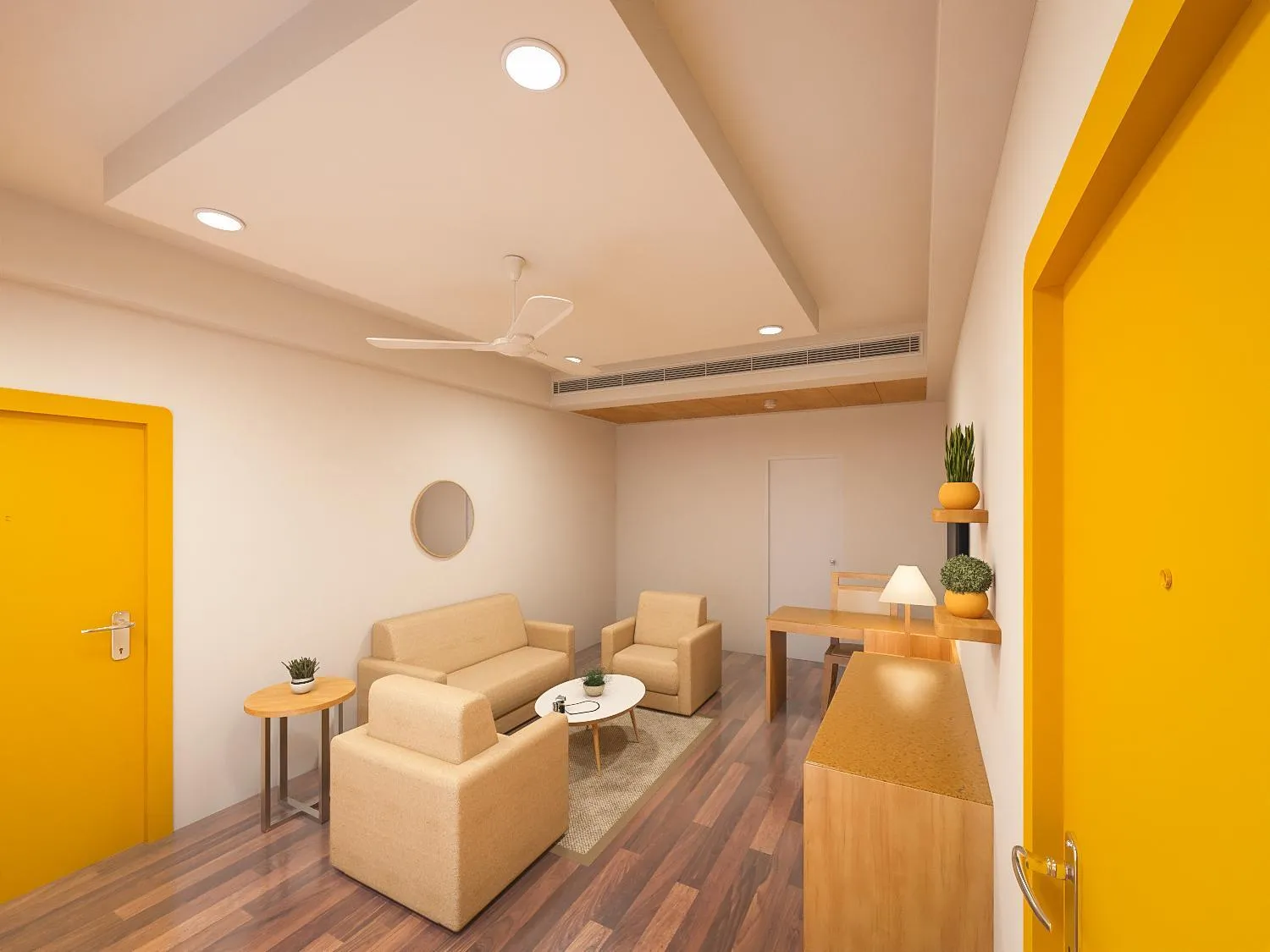 Seating area in Bloom Hotel - Kakinada