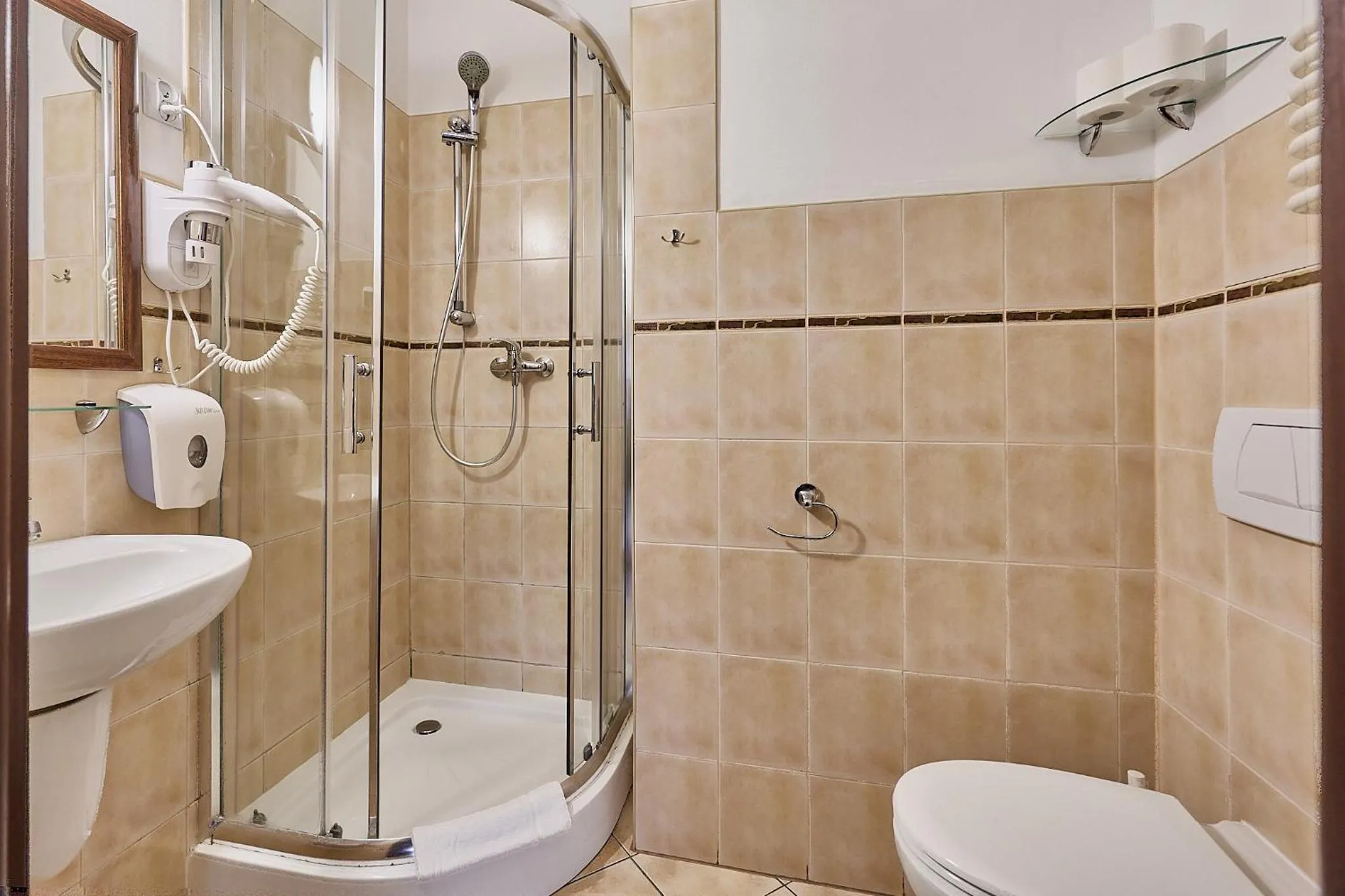 Shower in Kamienica pod Kasztanami Świnoujście (Usedom Insel)