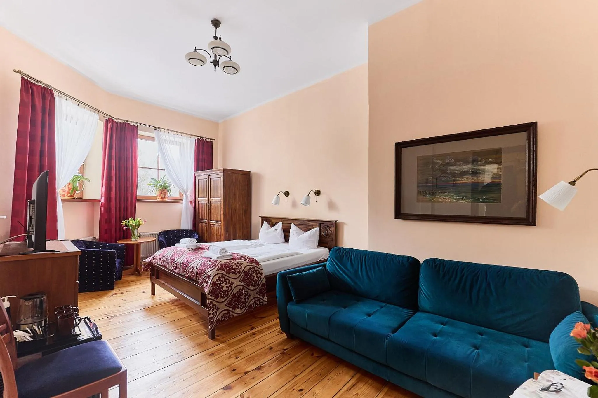 Bed in Kamienica pod Kasztanami Świnoujście (Usedom Insel)