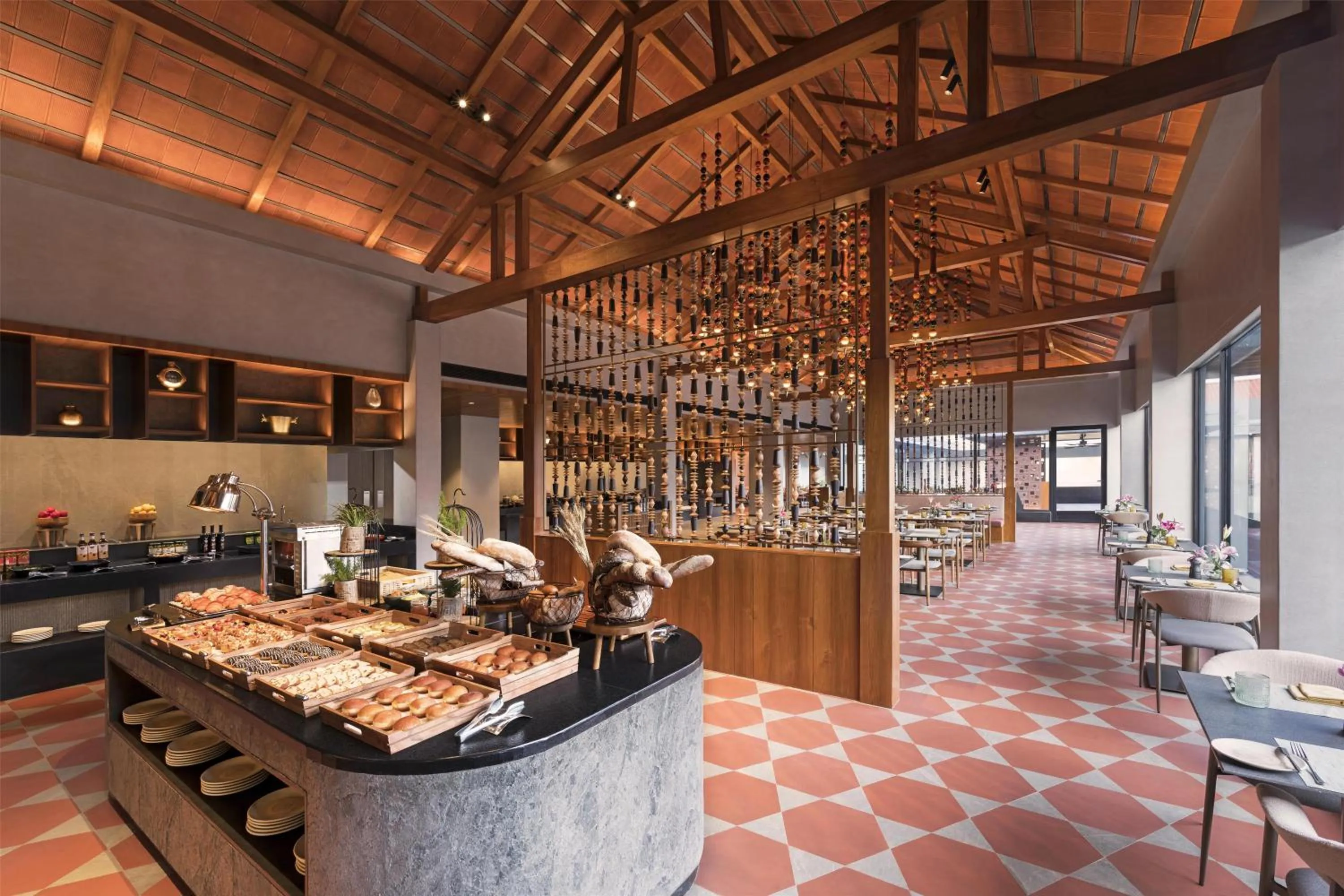 Restaurant/places to eat in Hilton Hyderabad Genome Valley Resort & Spa