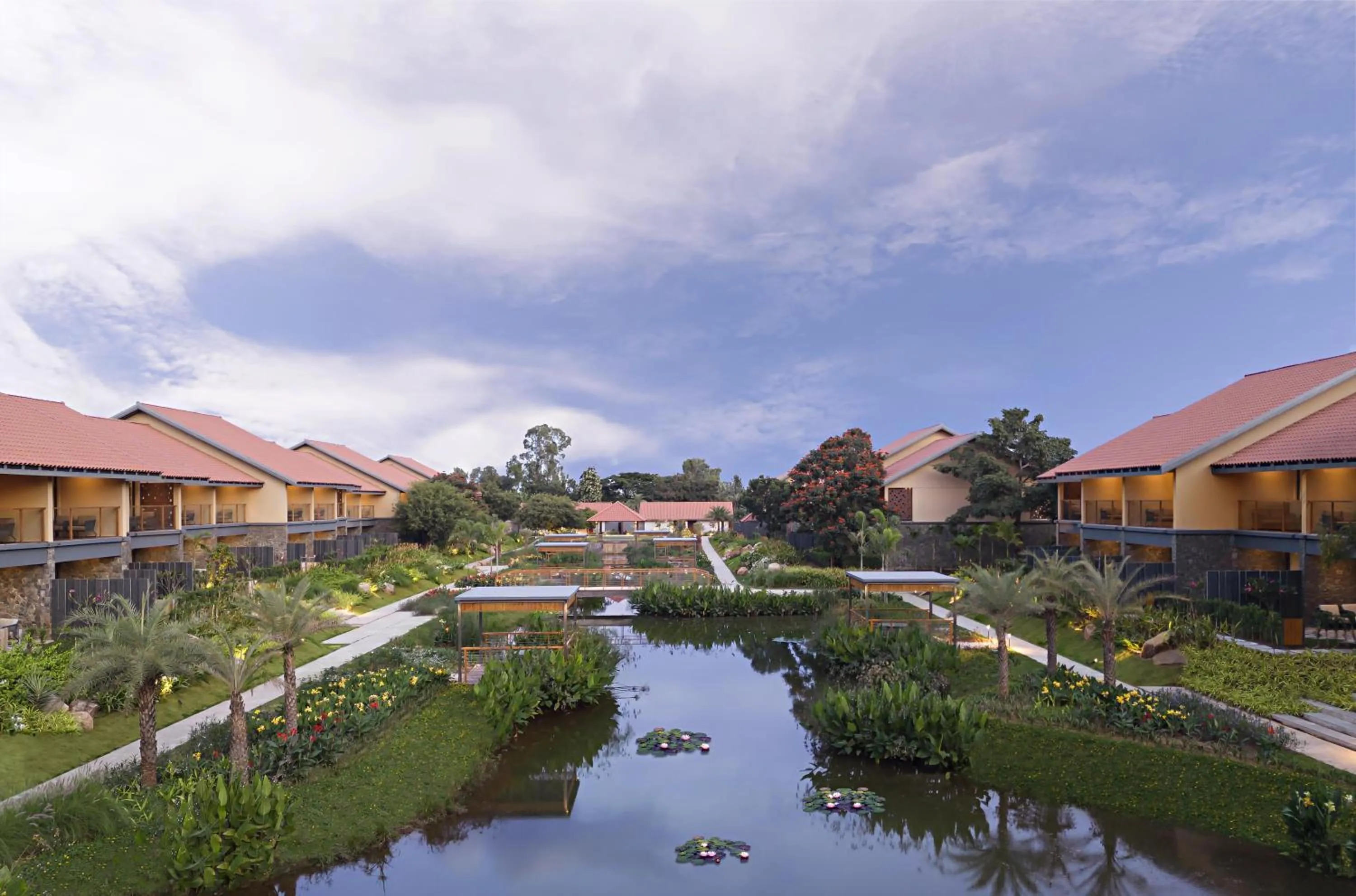 Property building in Hilton Hyderabad Genome Valley Resort & Spa