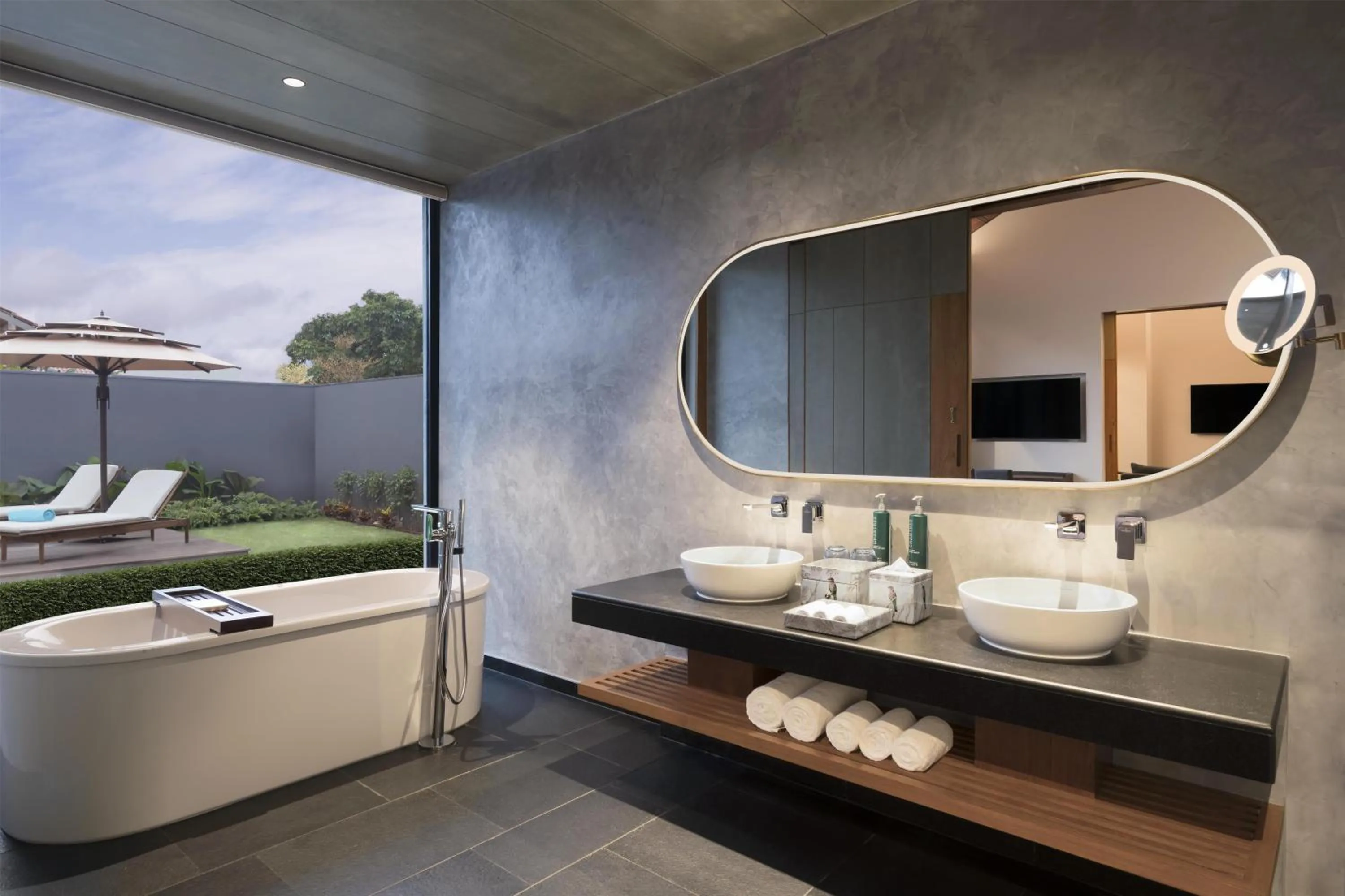 Photo of the whole room in Hilton Hyderabad Genome Valley Resort & Spa