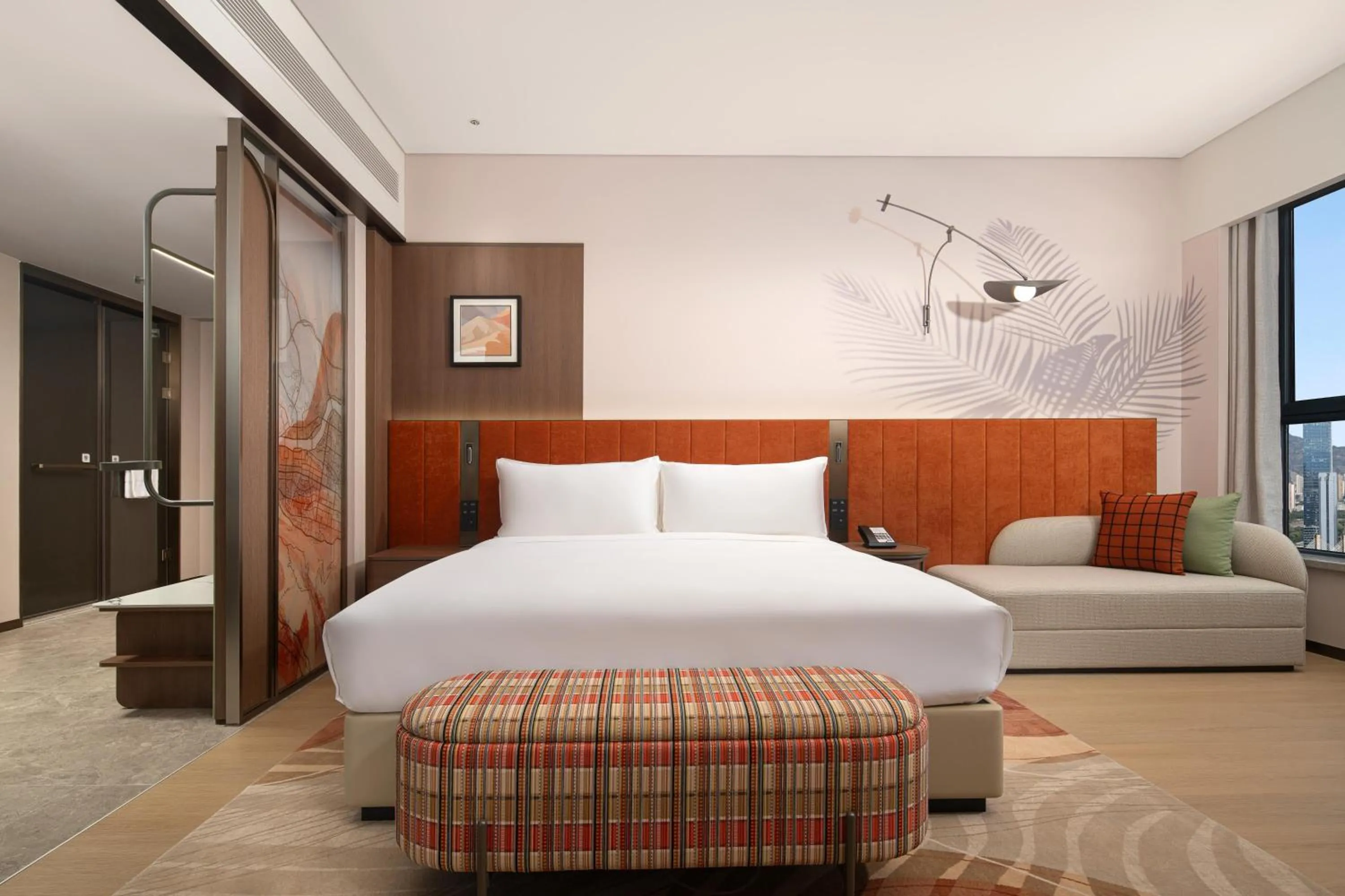 Bed in Hilton Garden Inn Lanzhou Anning