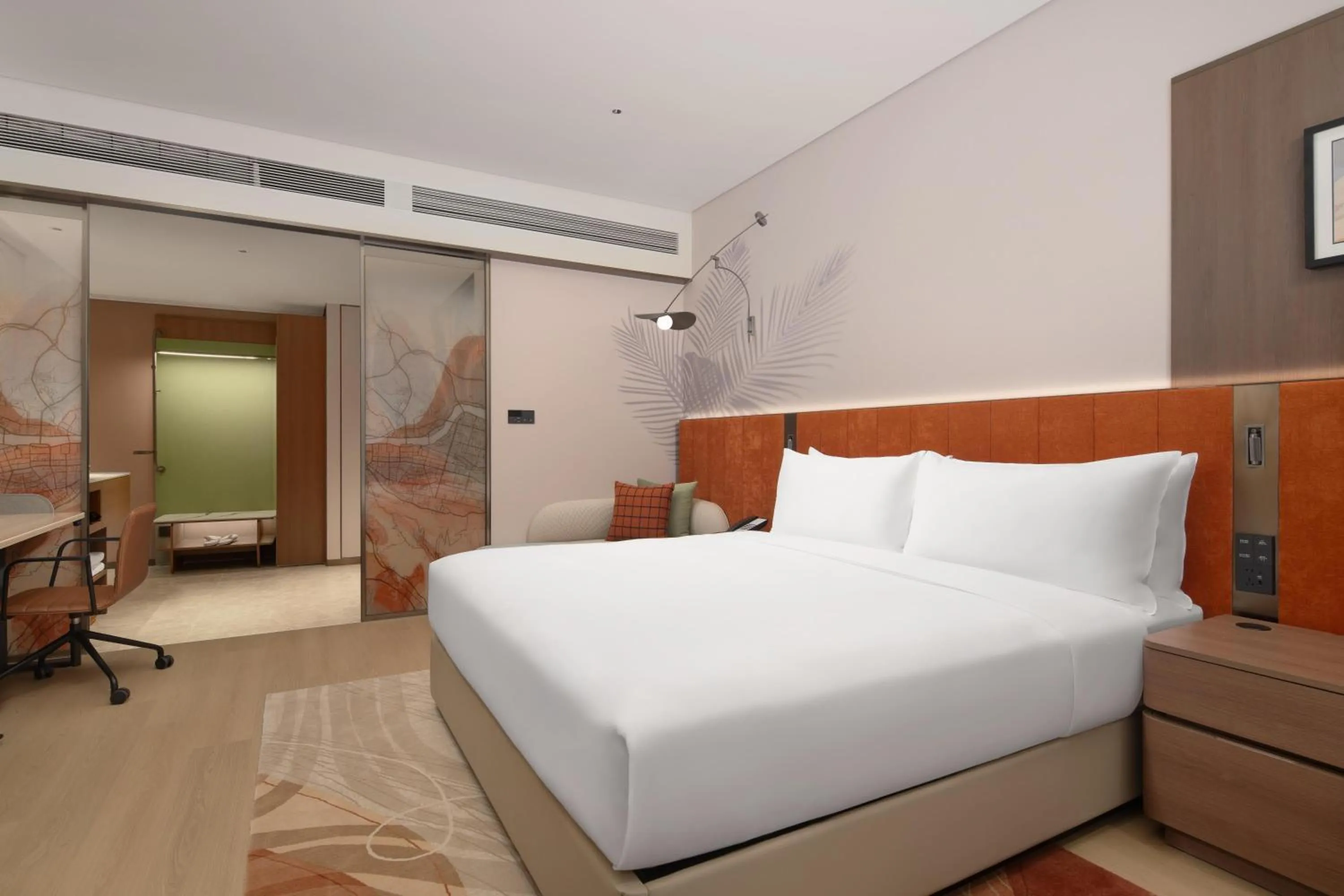 Bed in Hilton Garden Inn Lanzhou Anning