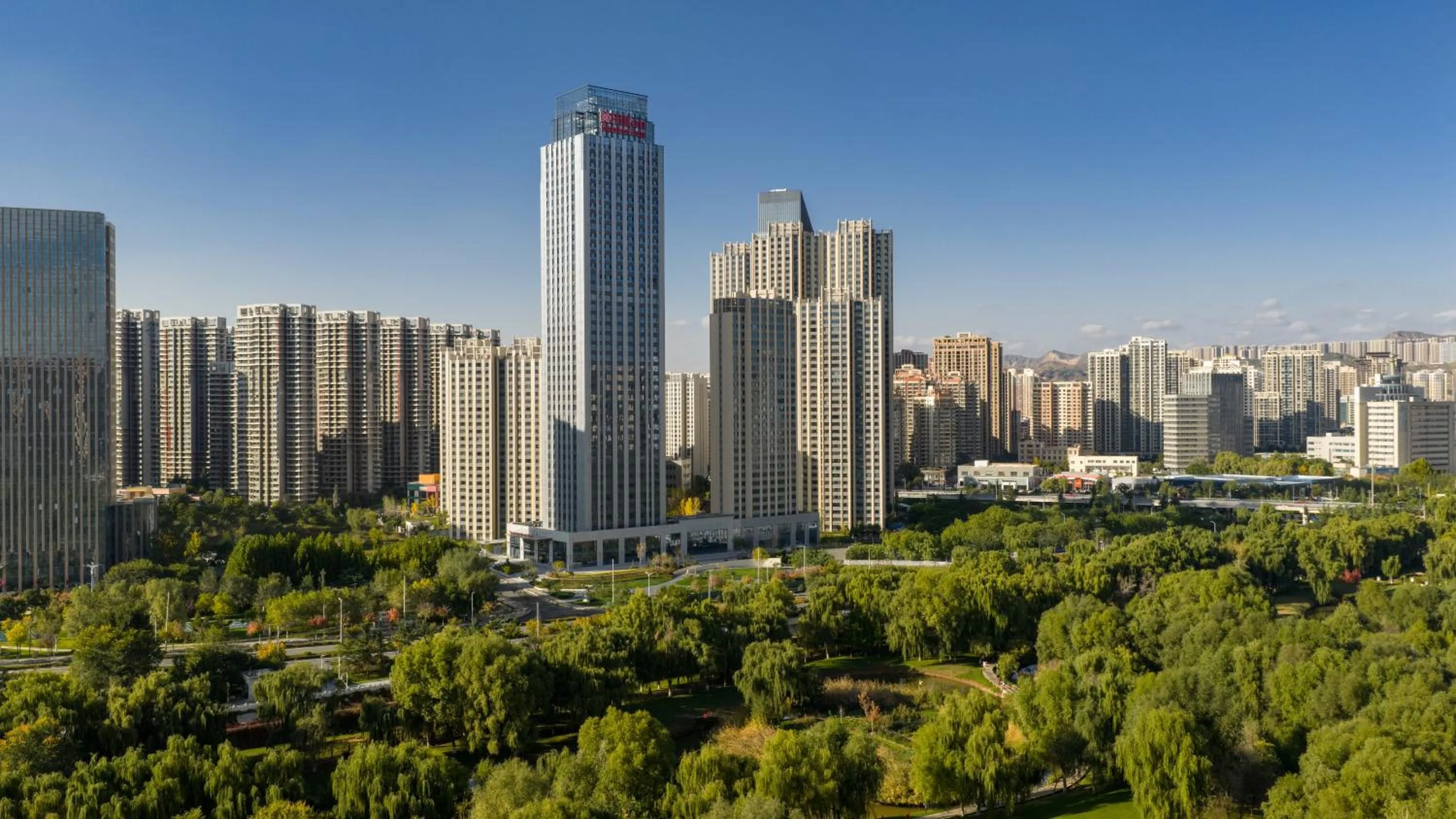 Property building in Hilton Garden Inn Lanzhou Anning