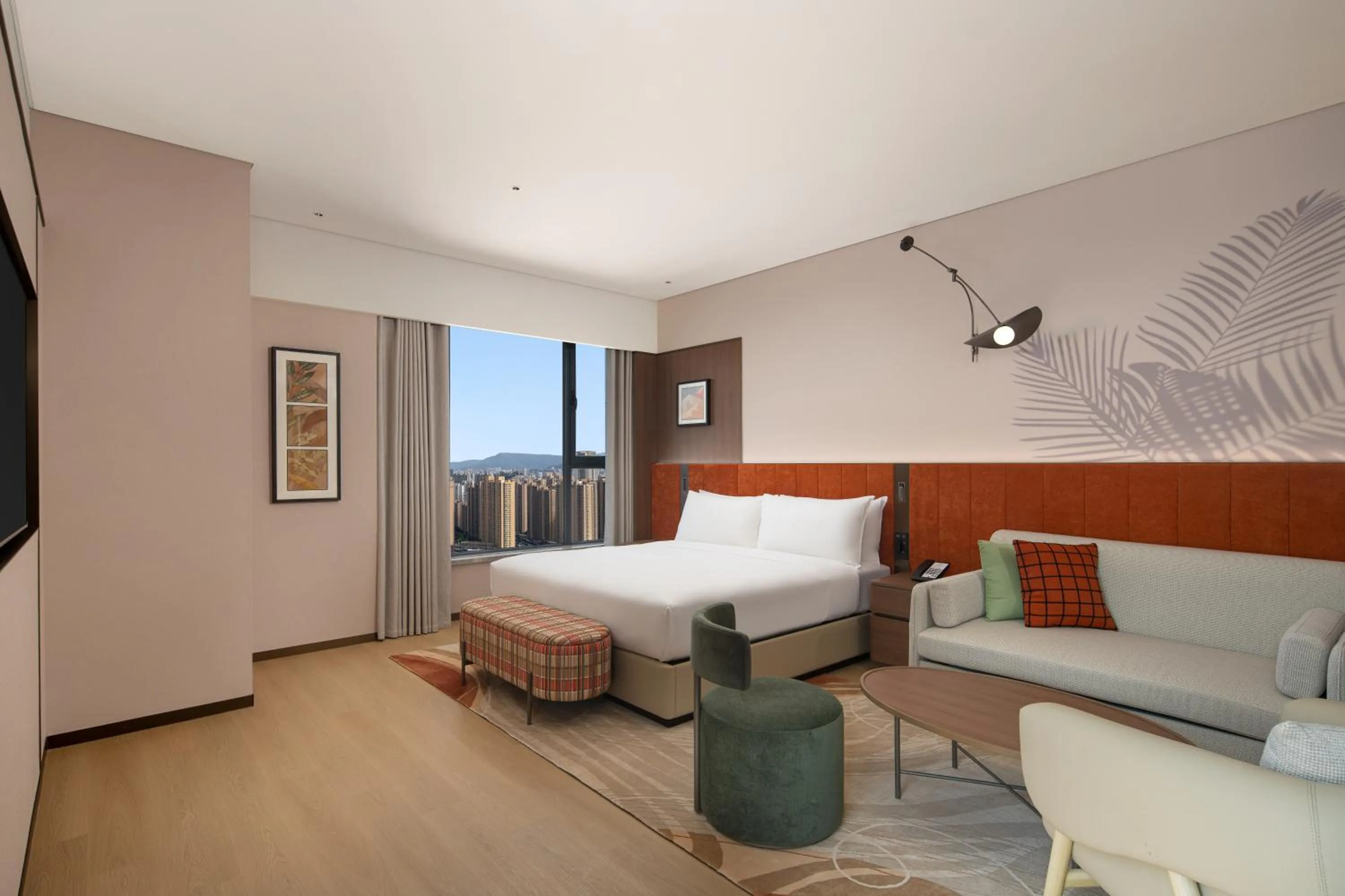 Photo of the whole room, Bed in Hilton Garden Inn Lanzhou Anning