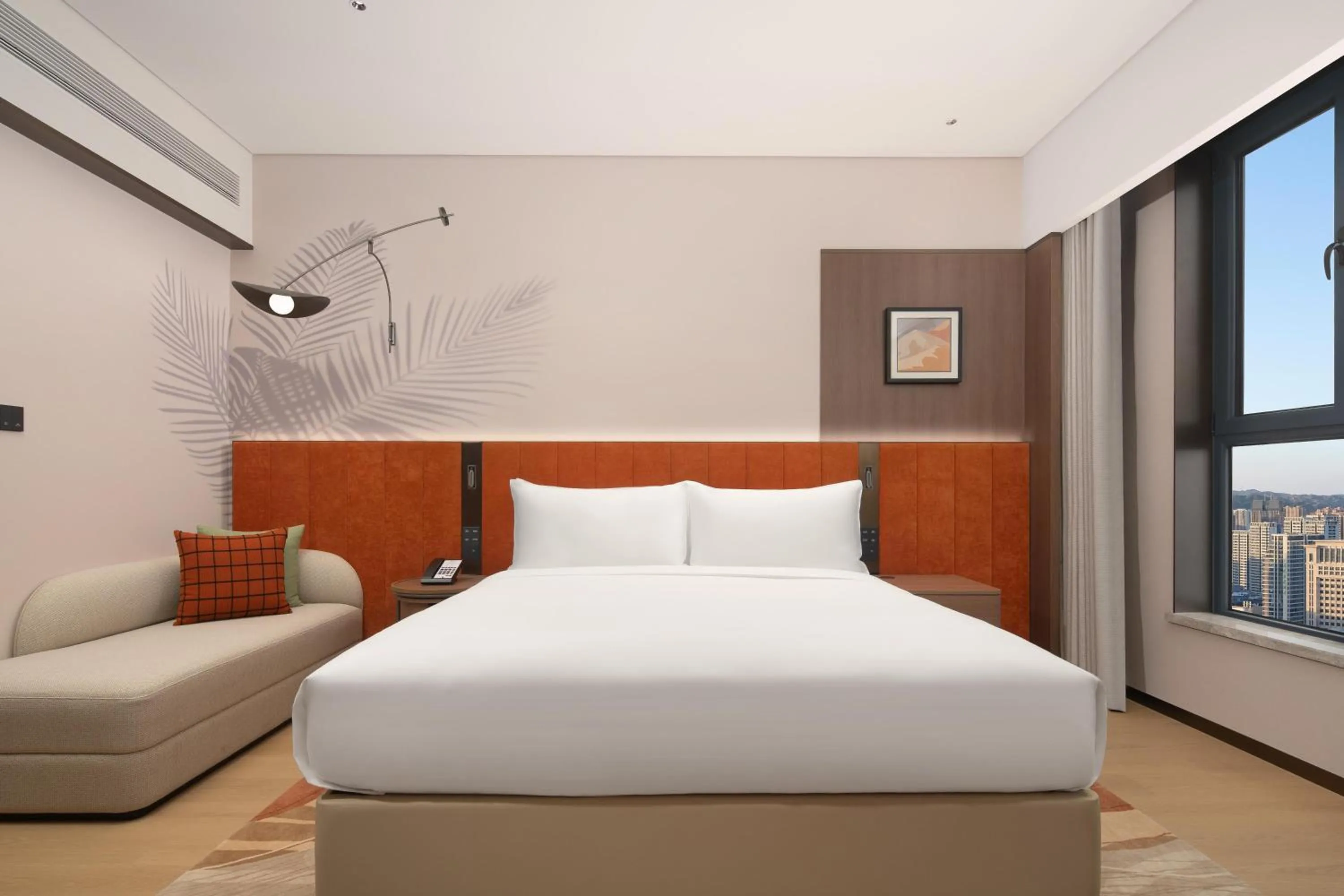 Bed in Hilton Garden Inn Lanzhou Anning