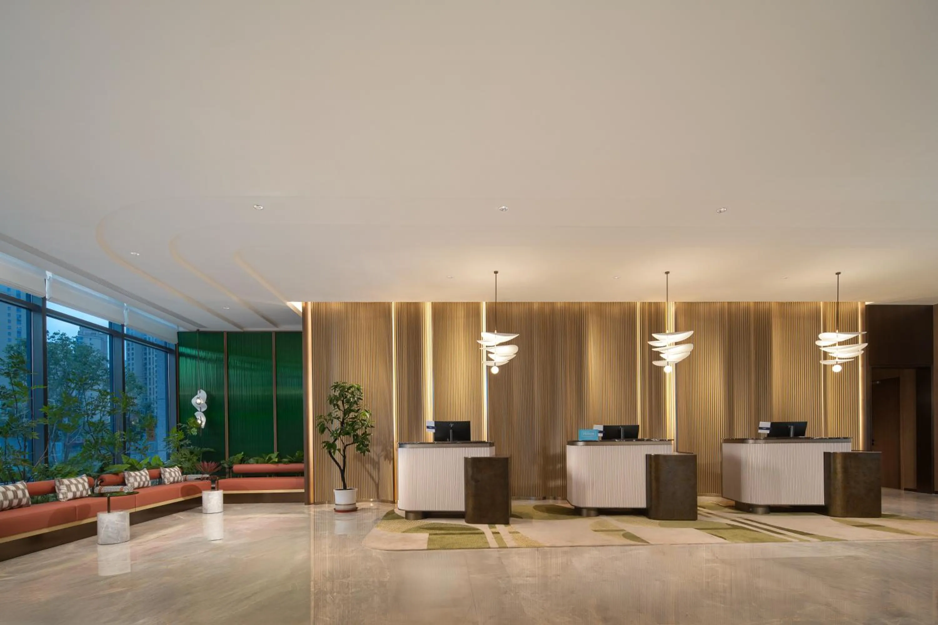 Lobby or reception in Hilton Garden Inn Lanzhou Anning