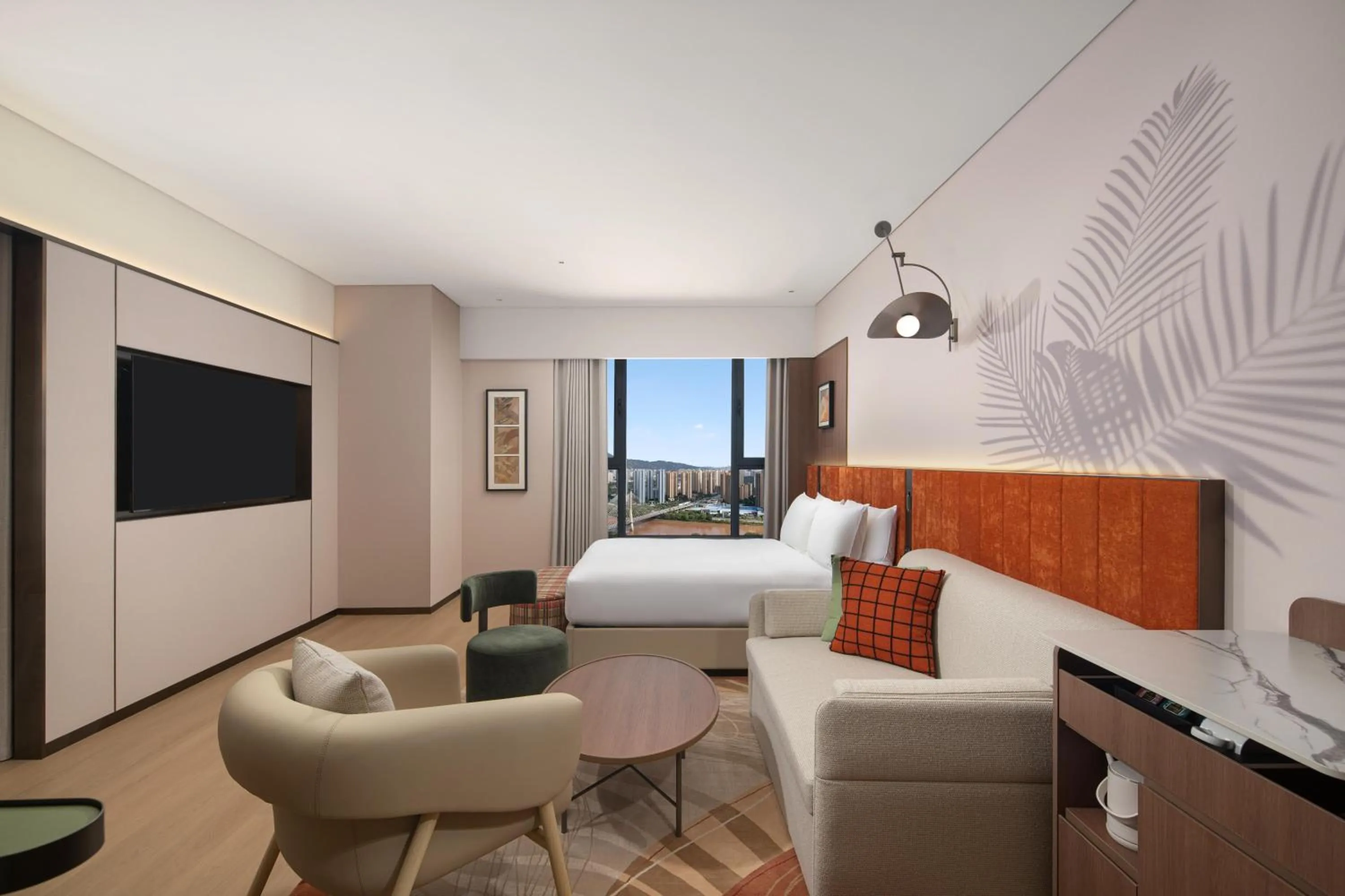 Bed in Hilton Garden Inn Lanzhou Anning