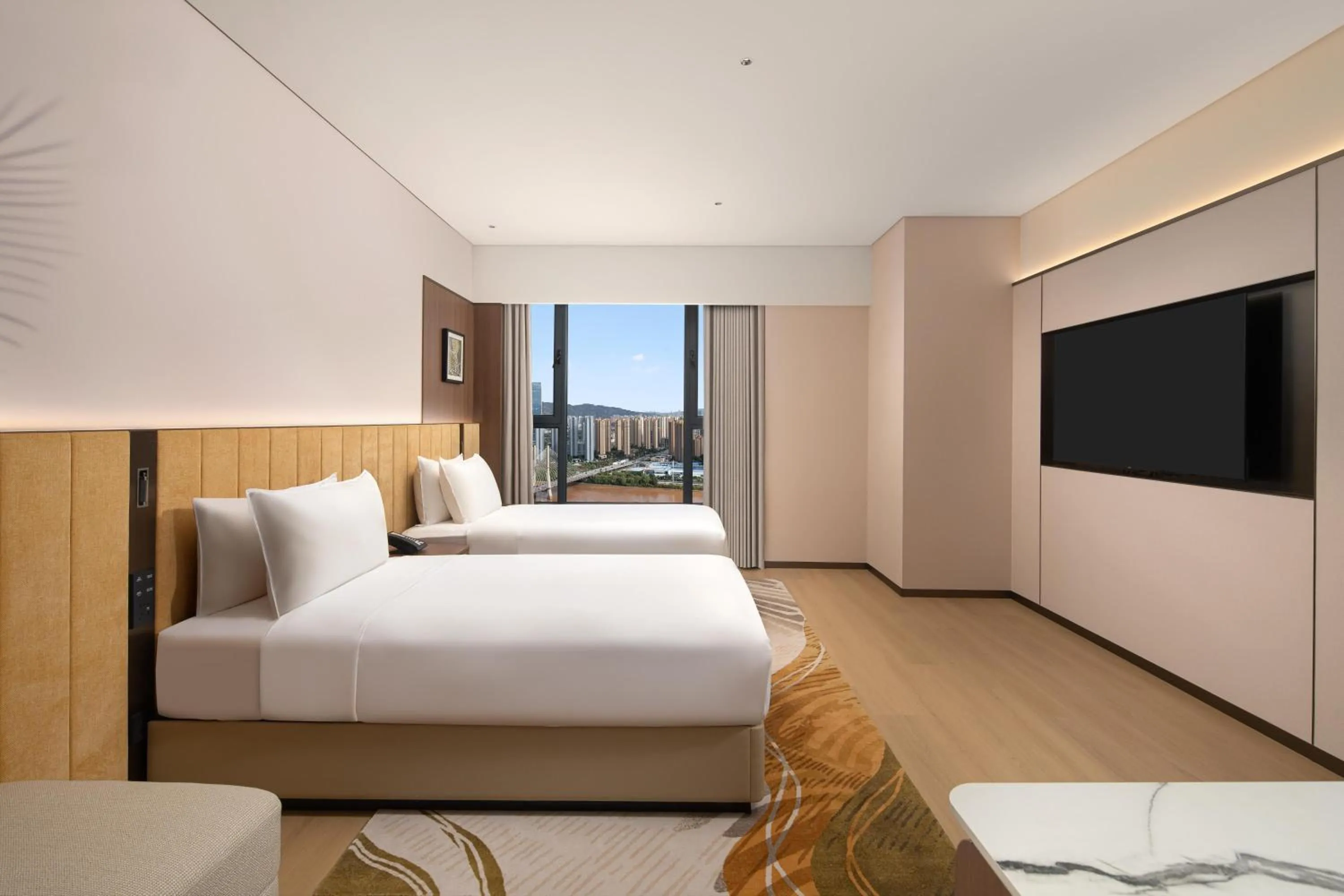 Bed in Hilton Garden Inn Lanzhou Anning