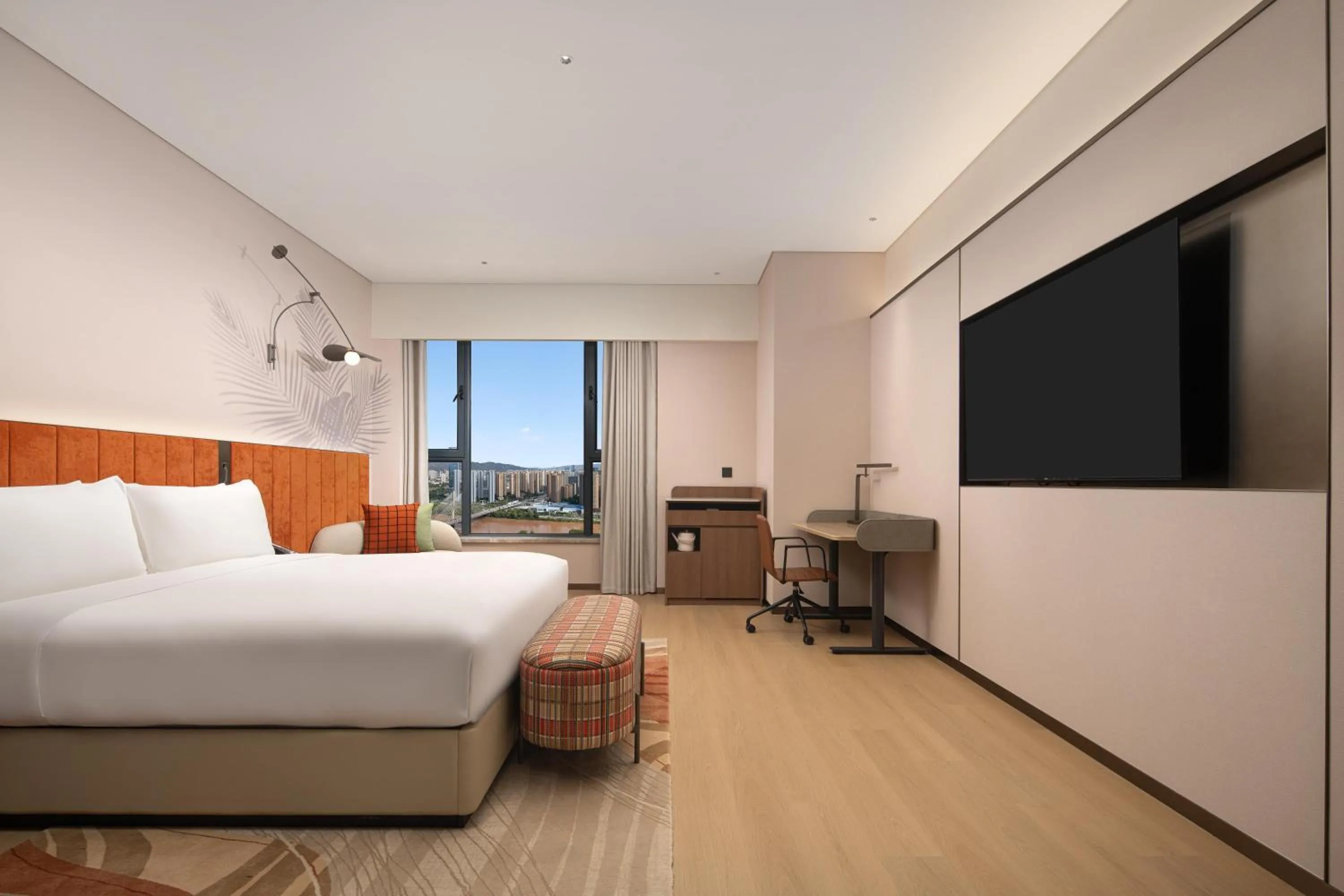 Bed in Hilton Garden Inn Lanzhou Anning