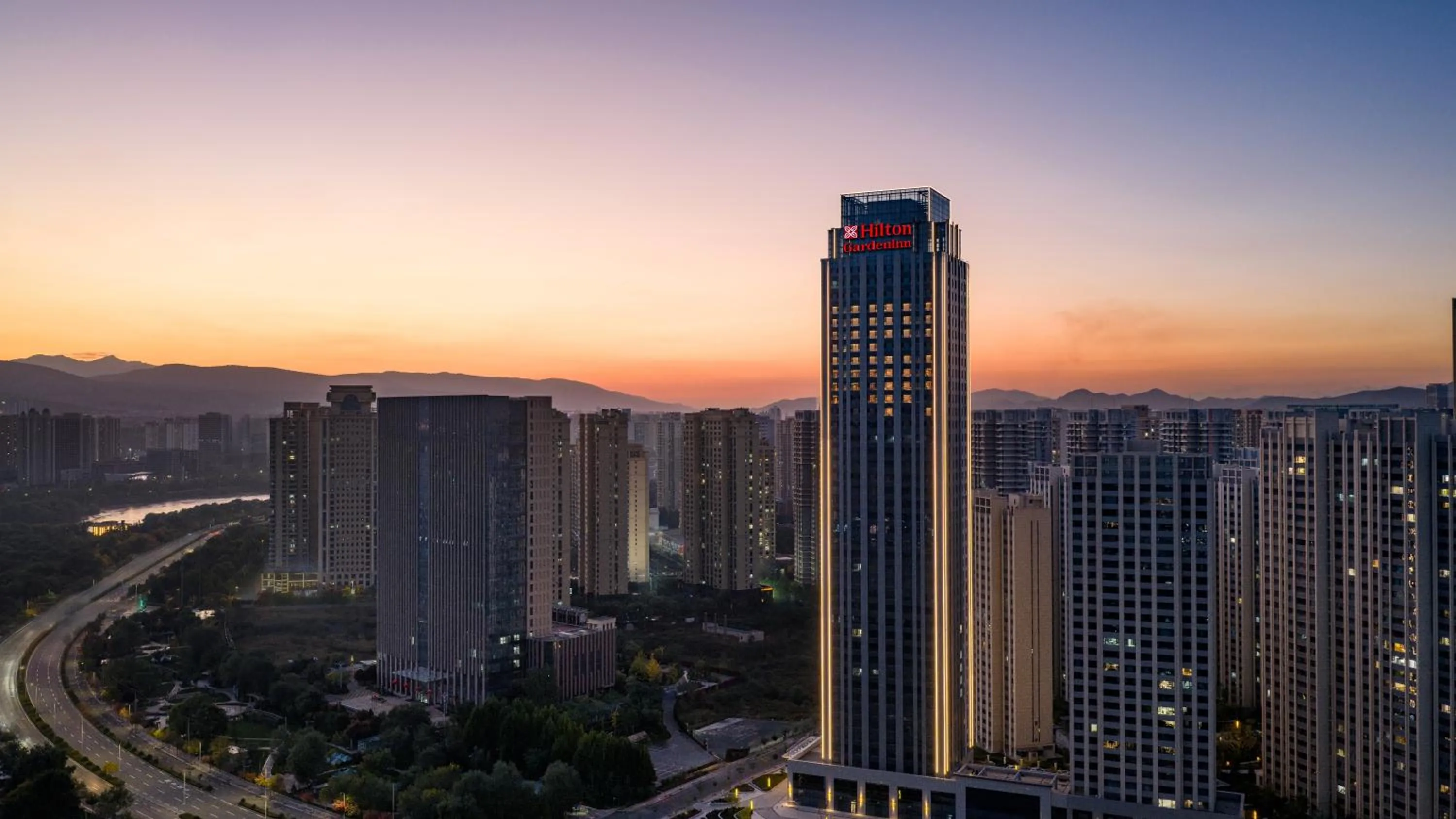 Property building in Hilton Garden Inn Lanzhou Anning