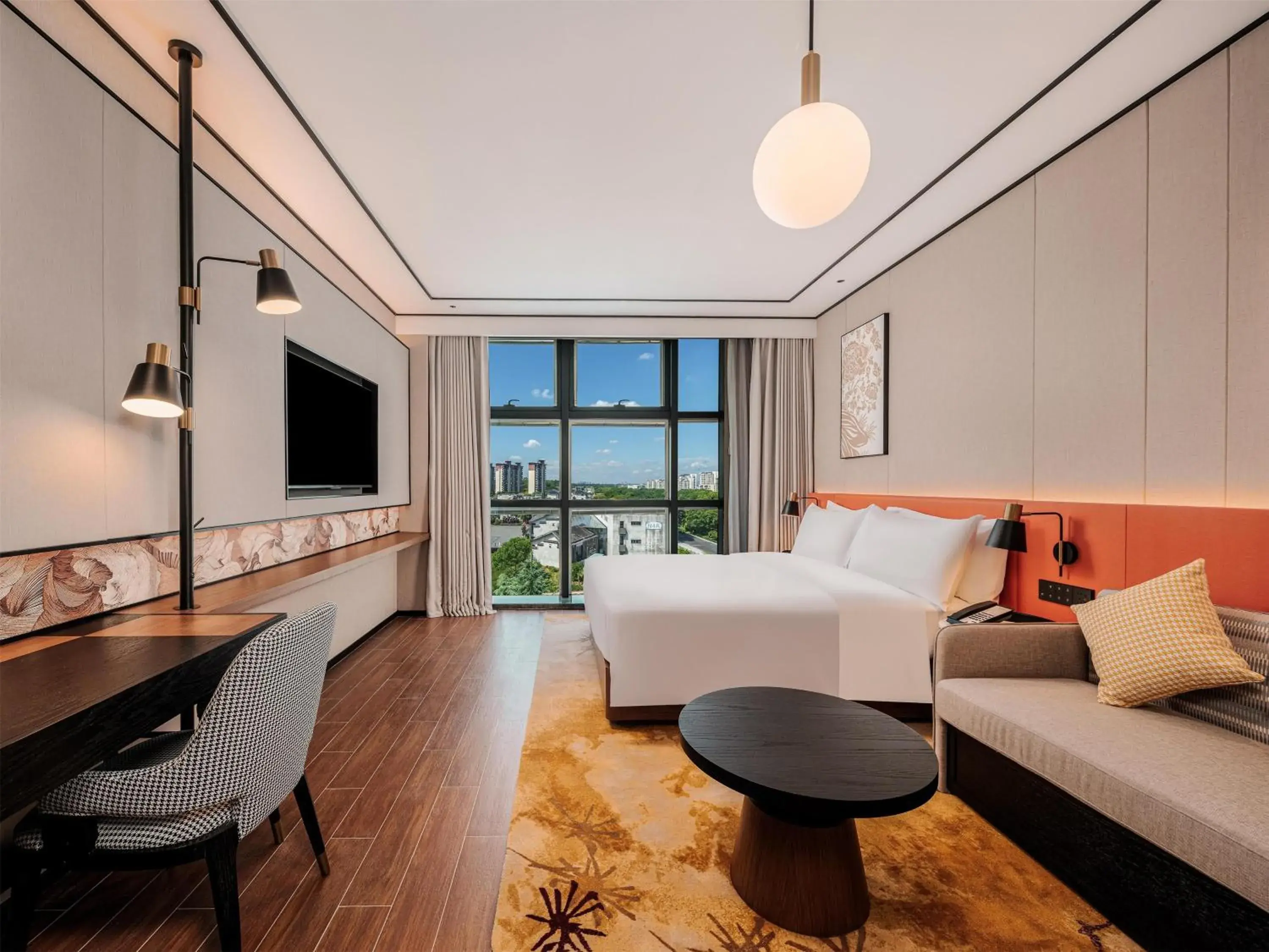 King Guest Room in Hilton Garden Inn Huangshan Huizhou King Guest Room in Hilton Garden Inn Huangshan Huizhou