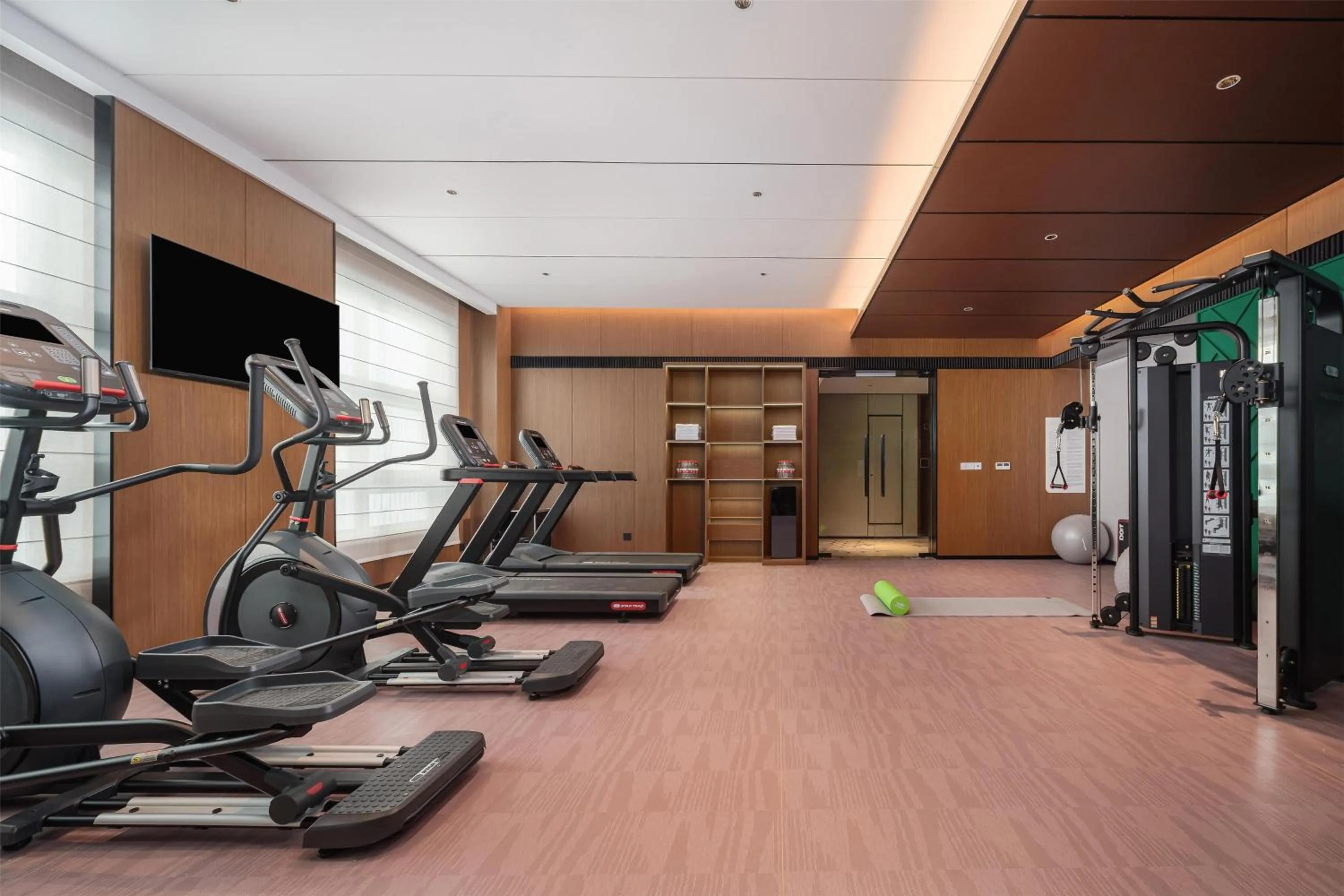 Fitness centre/facilities in Hilton Garden Inn Huangshan Huizhou